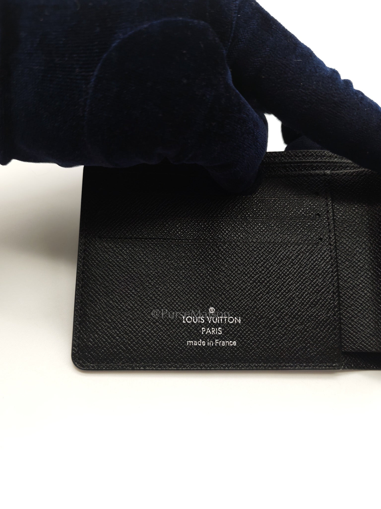 Multiple Wallet in Monogram Eclipse Canvas (Microchip) | Purse Maison Luxury Bags Shop