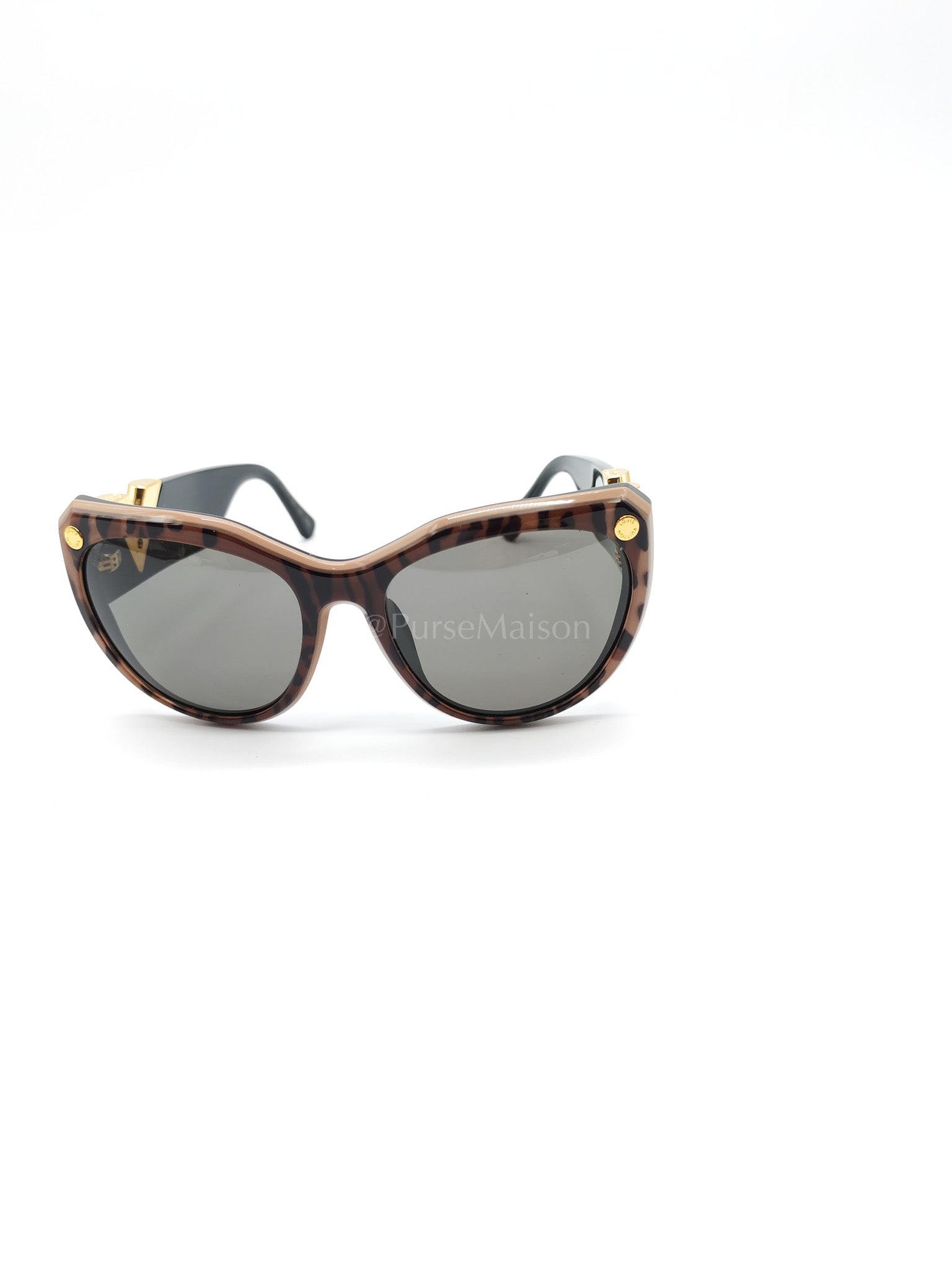 My Fair Lady Sunglasses in Leopard Print | Purse Maison Luxury Bags Shop