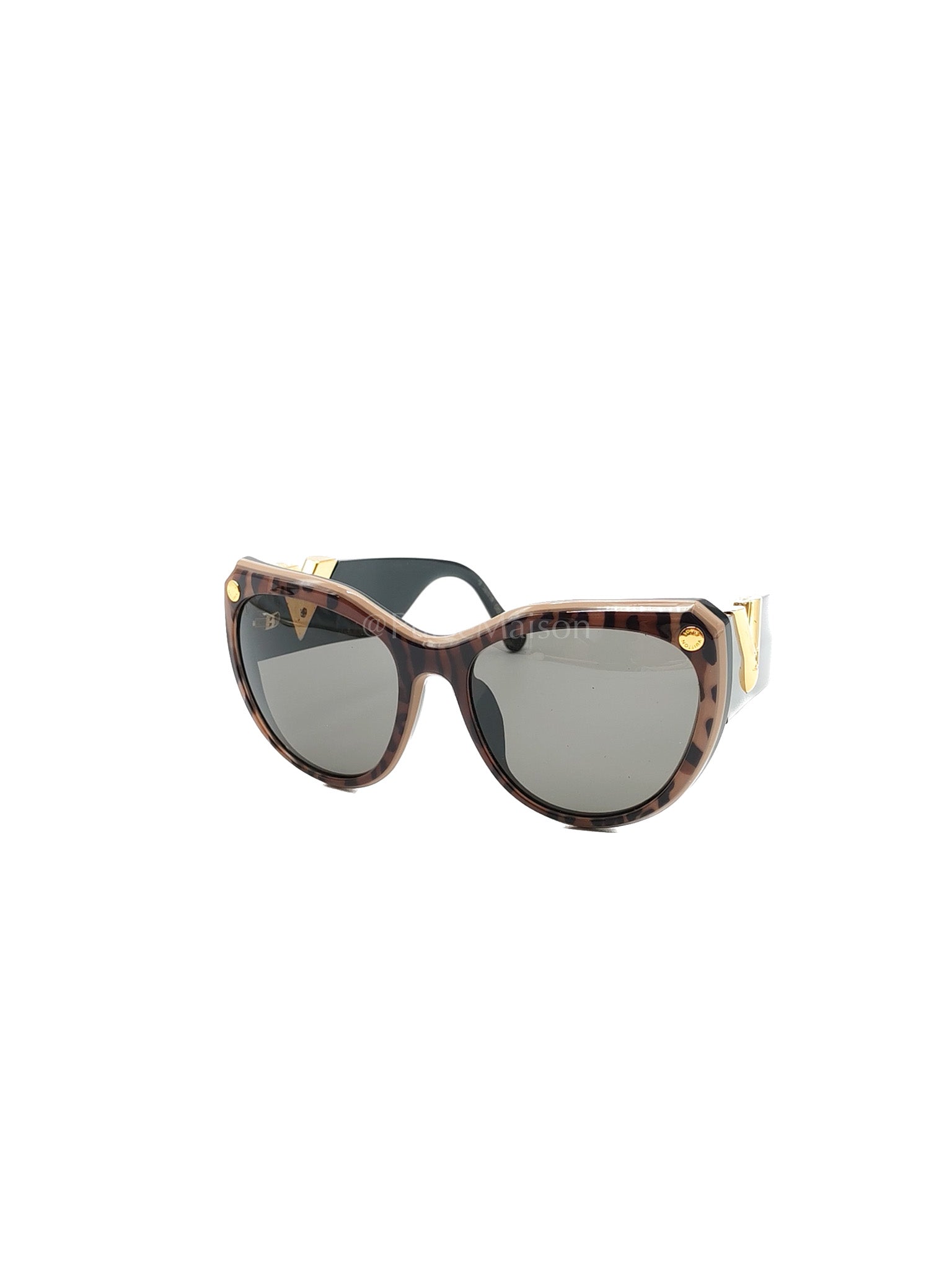 My Fair Lady Sunglasses in Leopard Print | Purse Maison Luxury Bags Shop