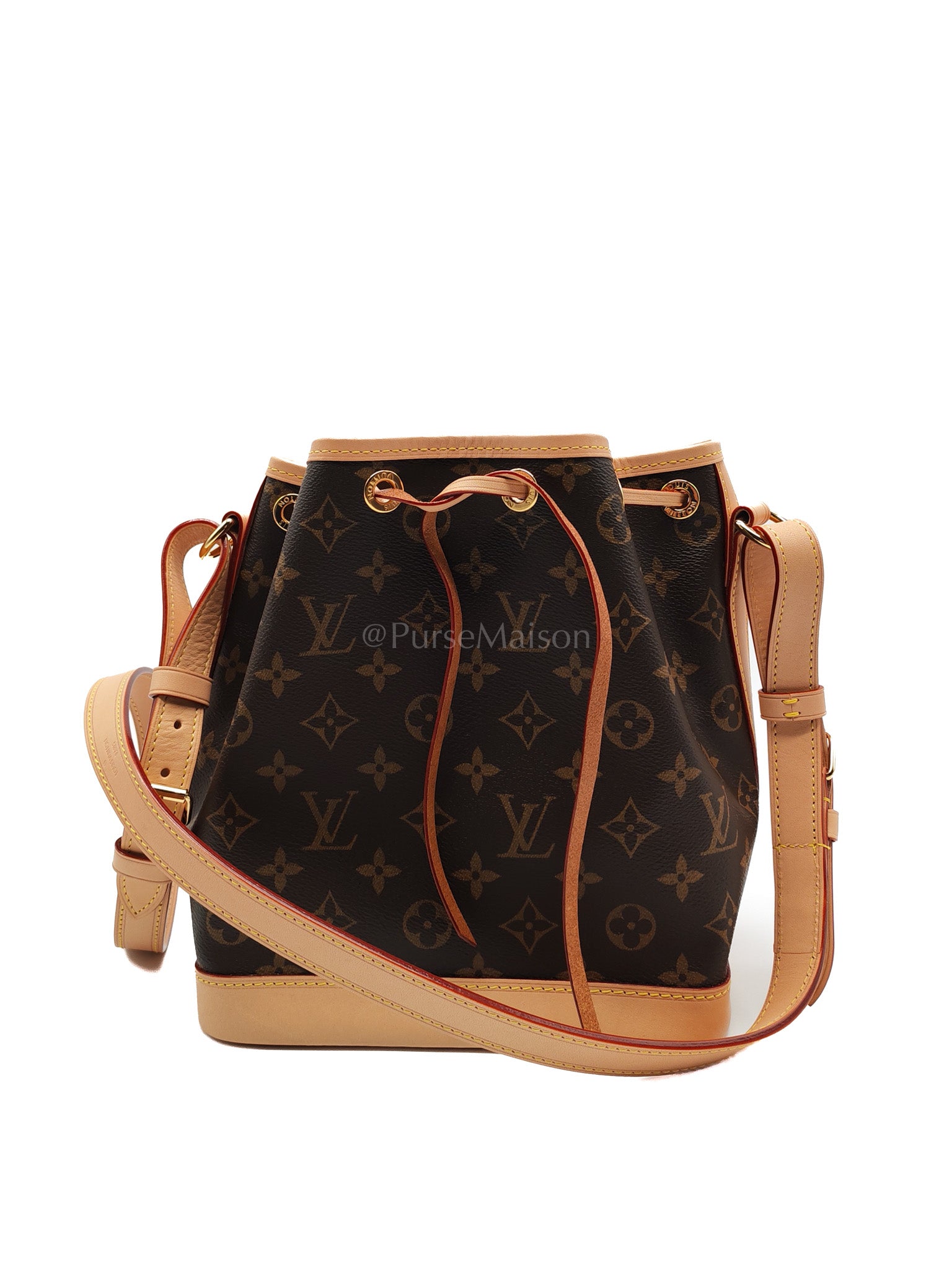 Neo Noe BB in Monogram Canvas Bucket Bag (Microchip) | Purse Maison Luxury Bags Shop
