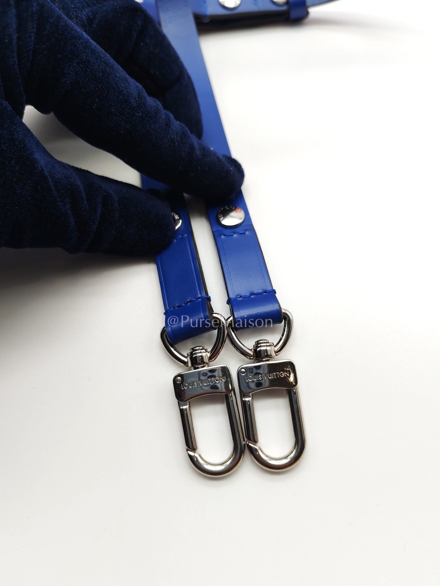 Louis Vuitton Neo Noe MM Coquelicot Red/Blue Epi Leather Bucket Bag (Date Code: SR4138) | Purse Maison Luxury Bags Shop