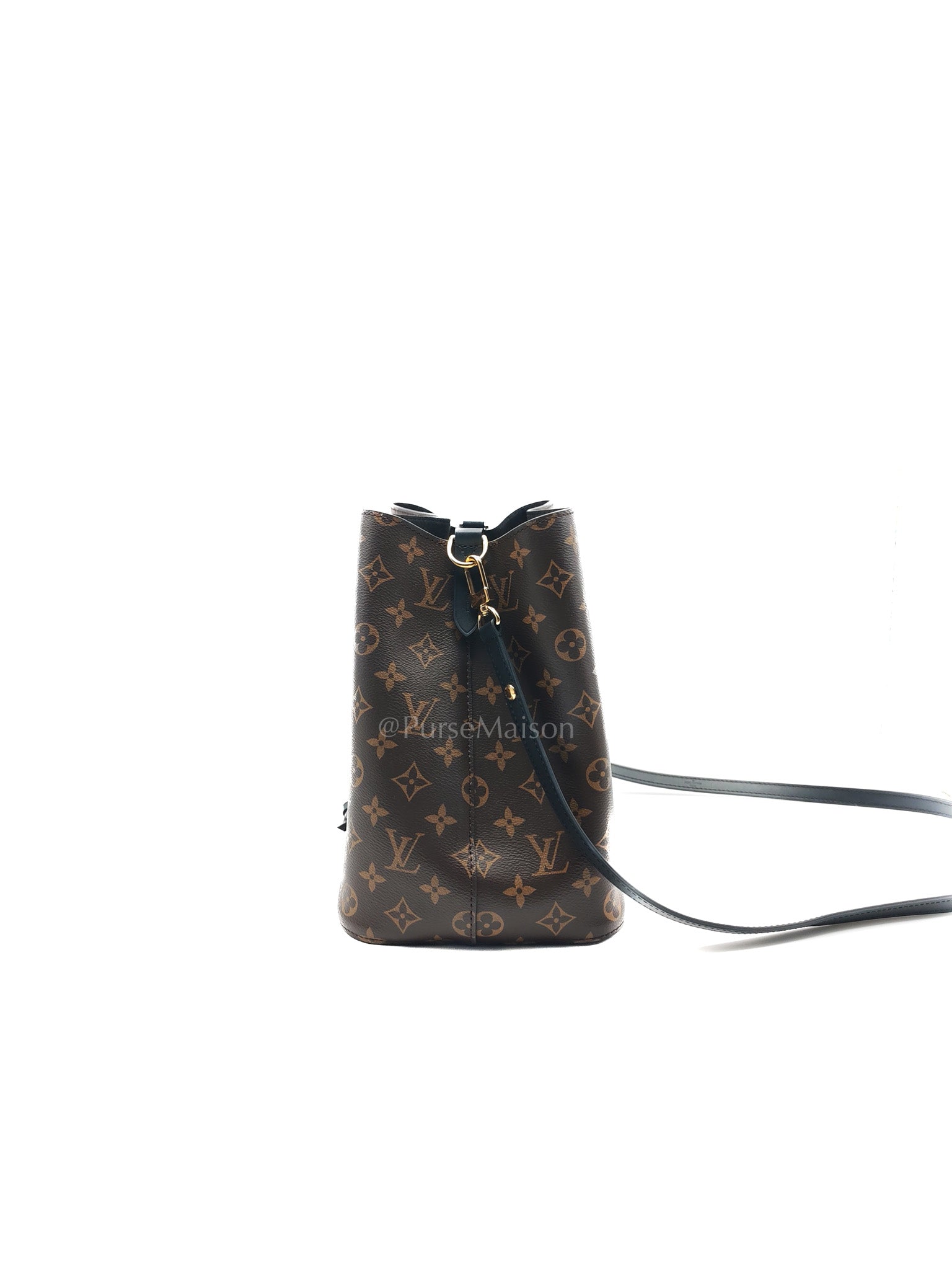 Neo Noe MM in Monogram Canvas & Black Leather Trim (Microchip) | Purse Maison Luxury Bags Shop