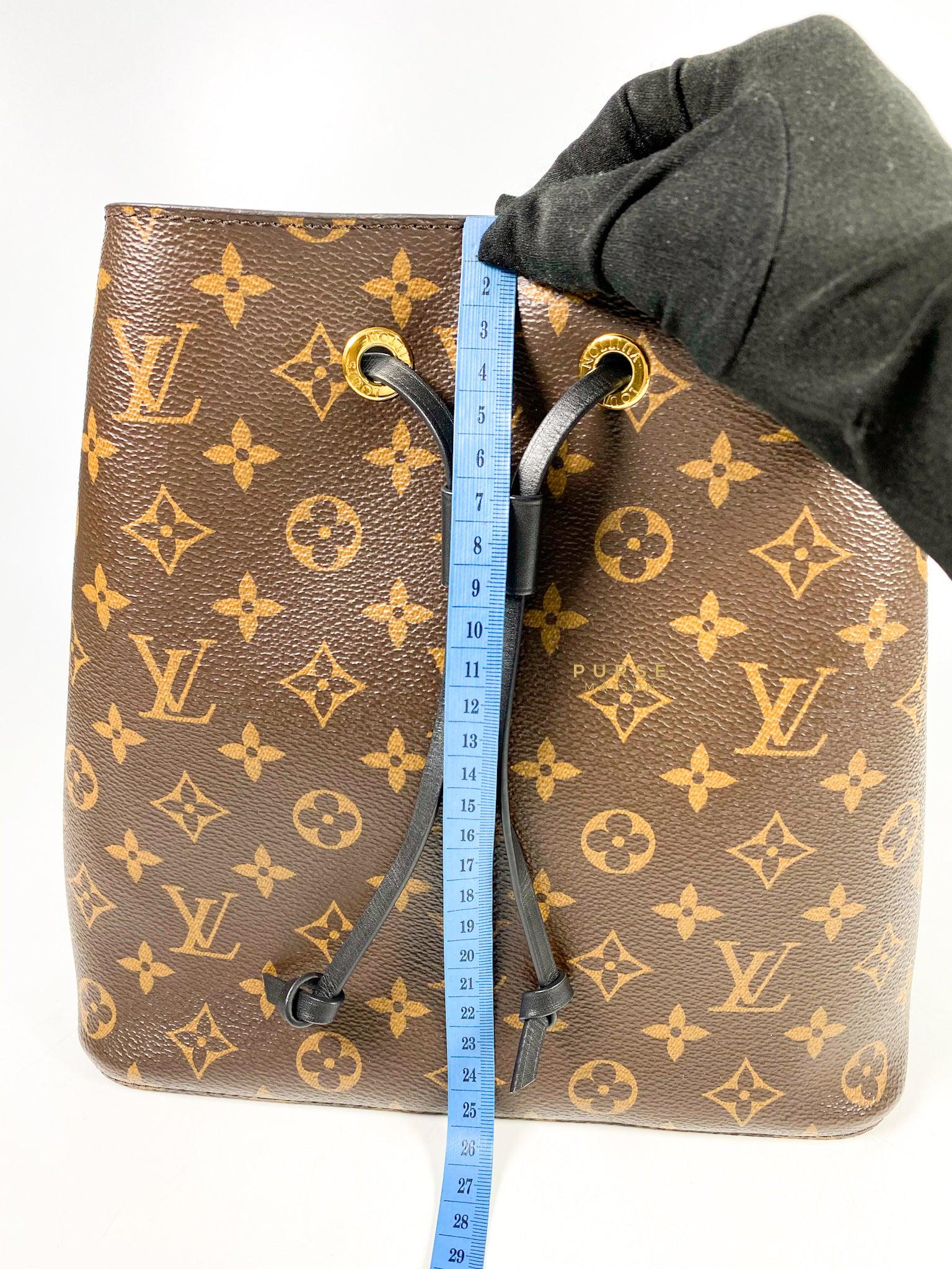 Louis Vuitton Neo Noe Monogram Canvas (Date code: SR2109)