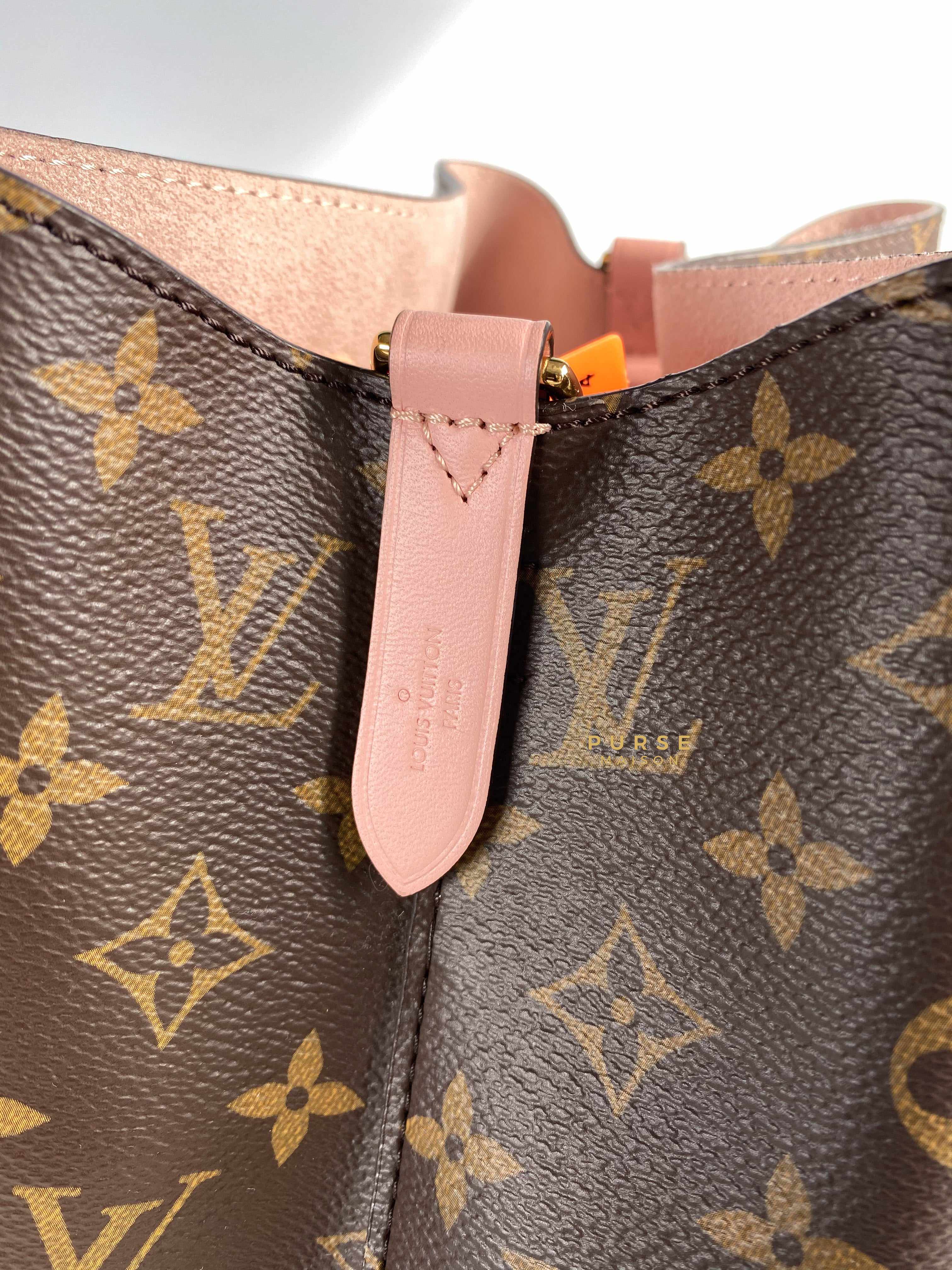 Louis Vuitton Neo Noe Rose Poudre Monogram Canvas (Date code: MI0139) | Purse Maison Luxury Bags Shop