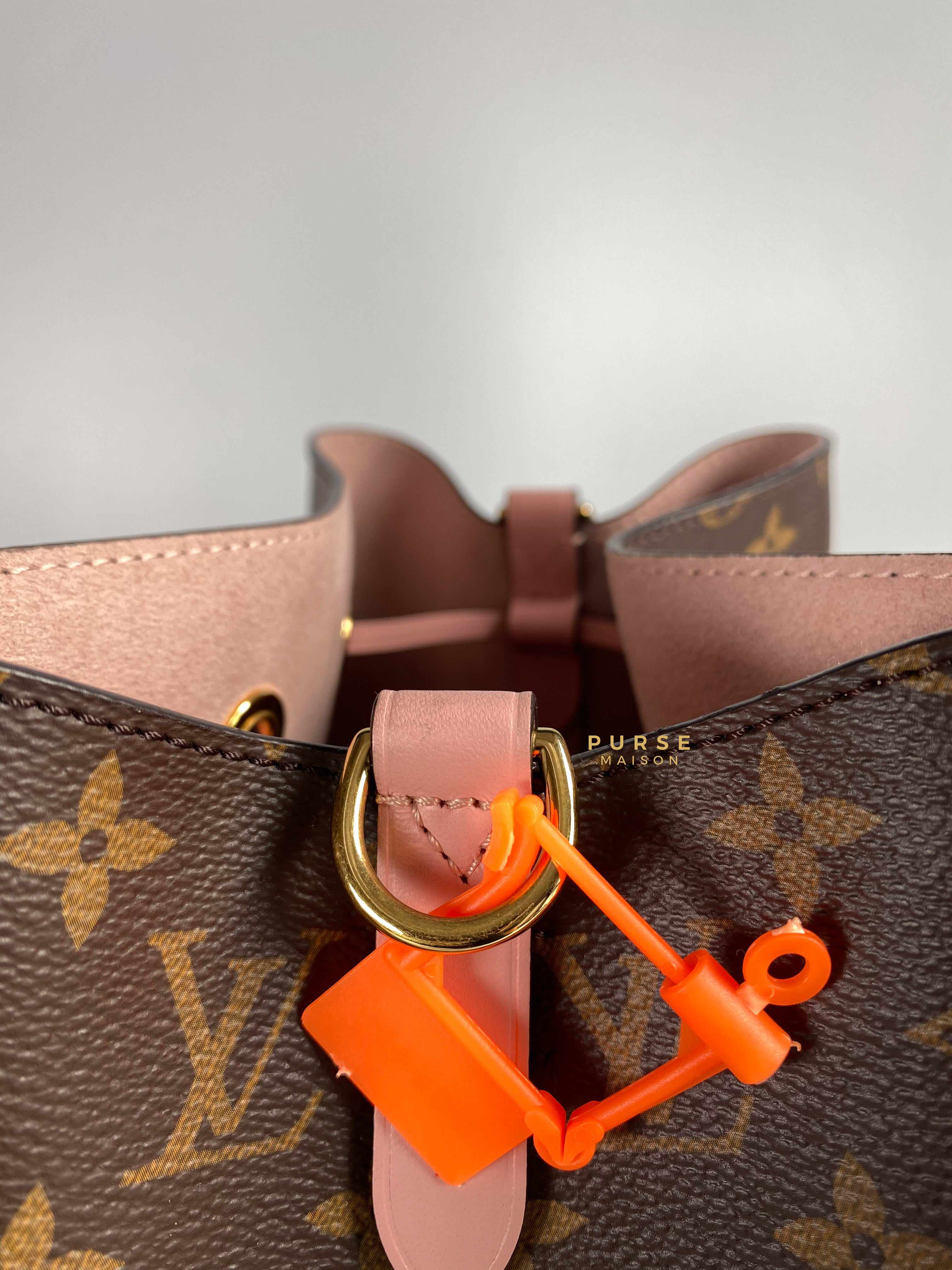 Louis Vuitton Neo Noe Rose Poudre Monogram Canvas (Date code: MI0139) | Purse Maison Luxury Bags Shop