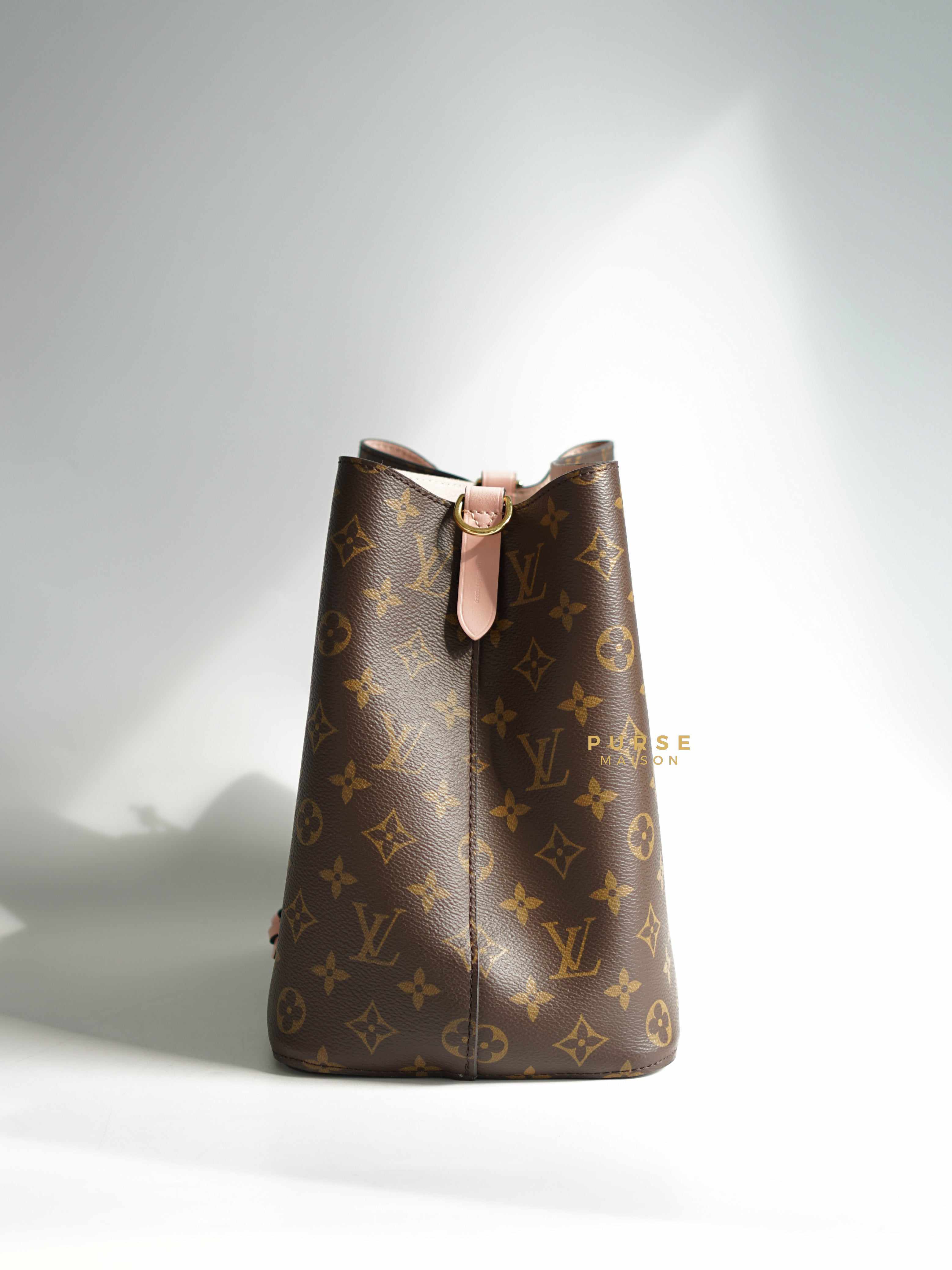 Louis Vuitton Neo Noe Rose Poudre Monogram Canvas (Date code: MI0139) | Purse Maison Luxury Bags Shop