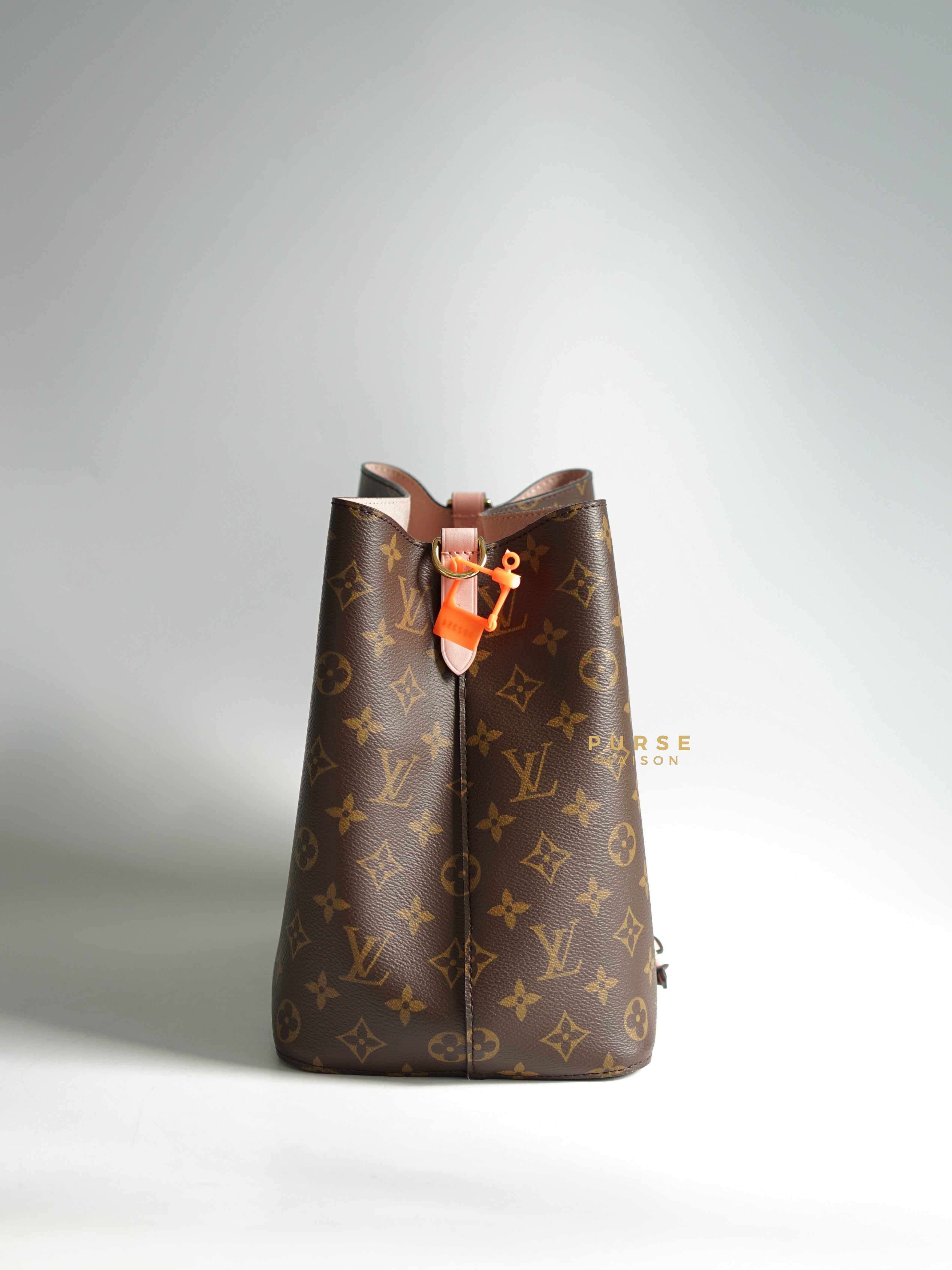 Louis Vuitton Neo Noe Rose Poudre Monogram Canvas (Date code: MI0139) | Purse Maison Luxury Bags Shop