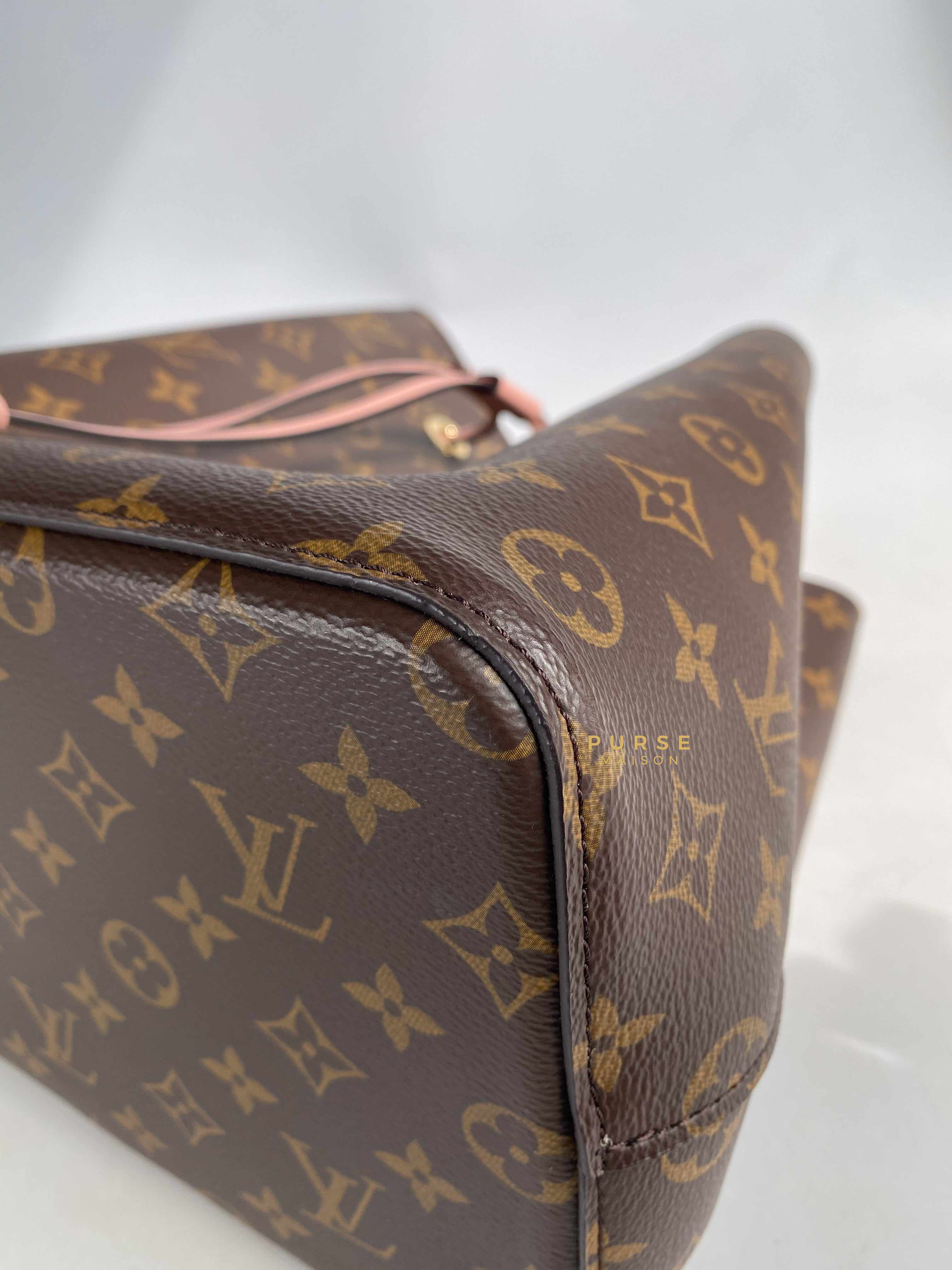 Louis Vuitton Neo Noe Rose Poudre Monogram Canvas (Date code: MI0139) | Purse Maison Luxury Bags Shop