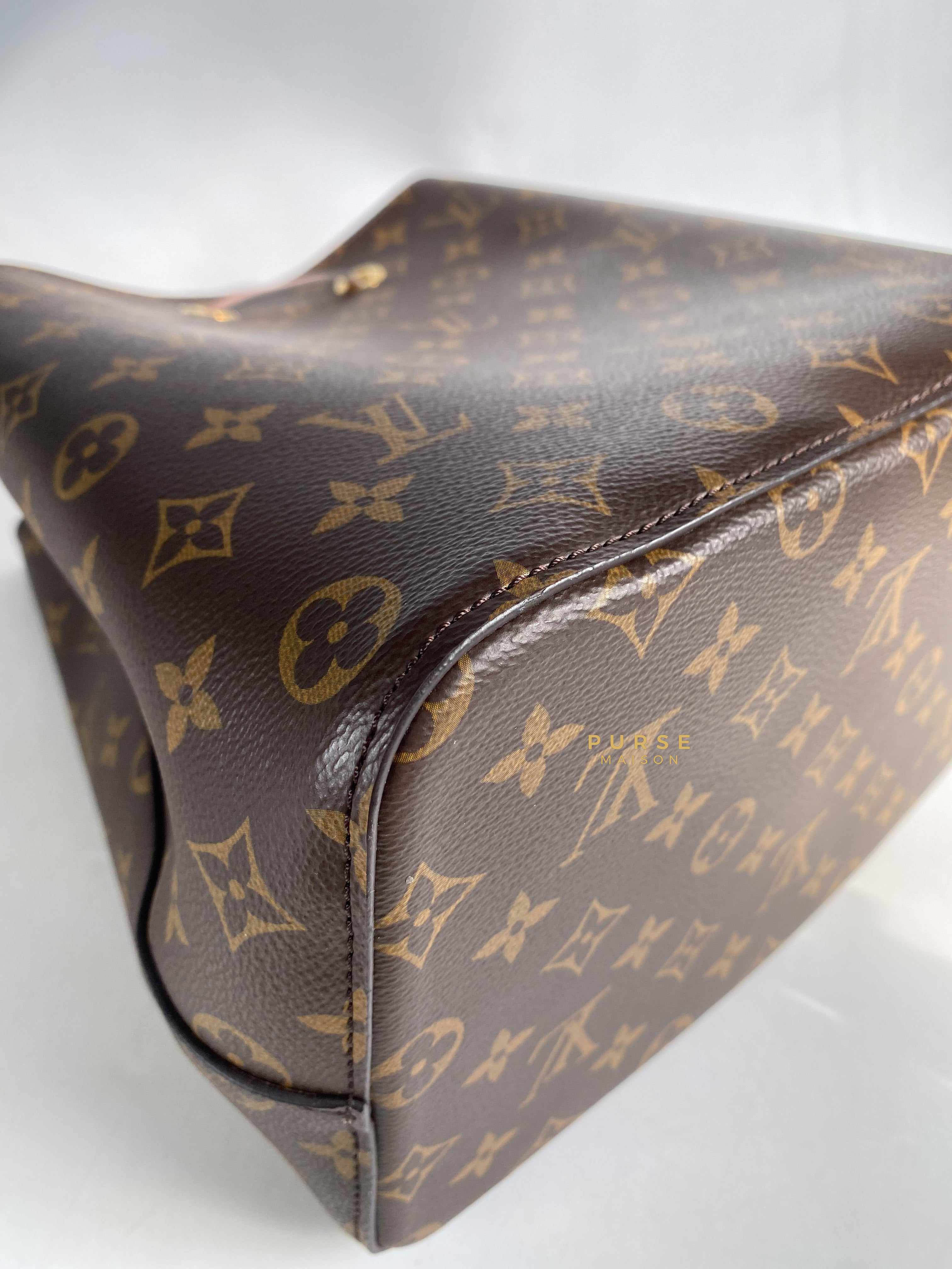 Louis Vuitton Neo Noe Rose Poudre Monogram Canvas (Date code: MI0139) | Purse Maison Luxury Bags Shop