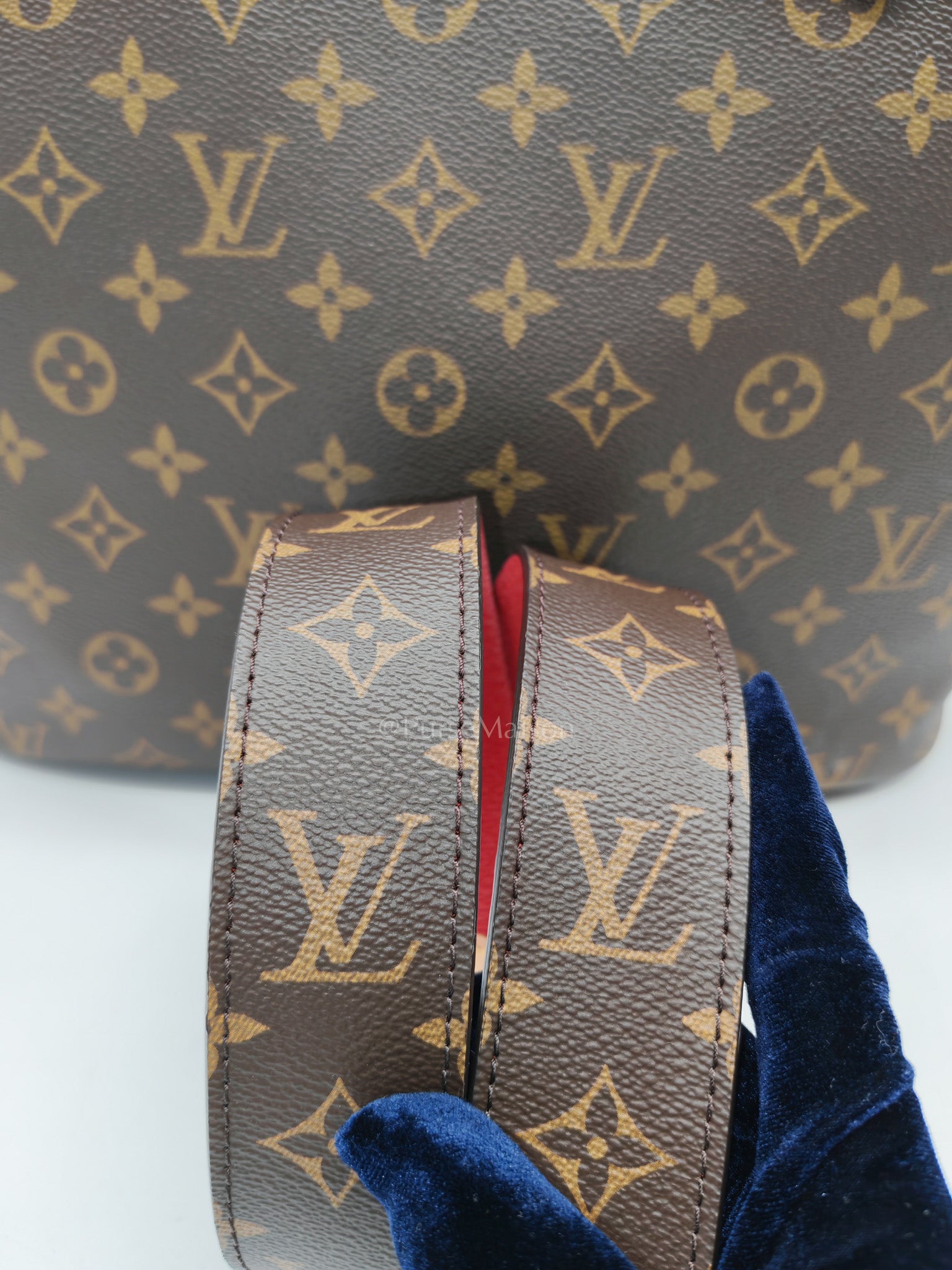 Louis Vuitton Neverfull Bandouliere Inside Out MM in Monogram Canvas (Microchip) | Purse Maison Luxury Bags Shop