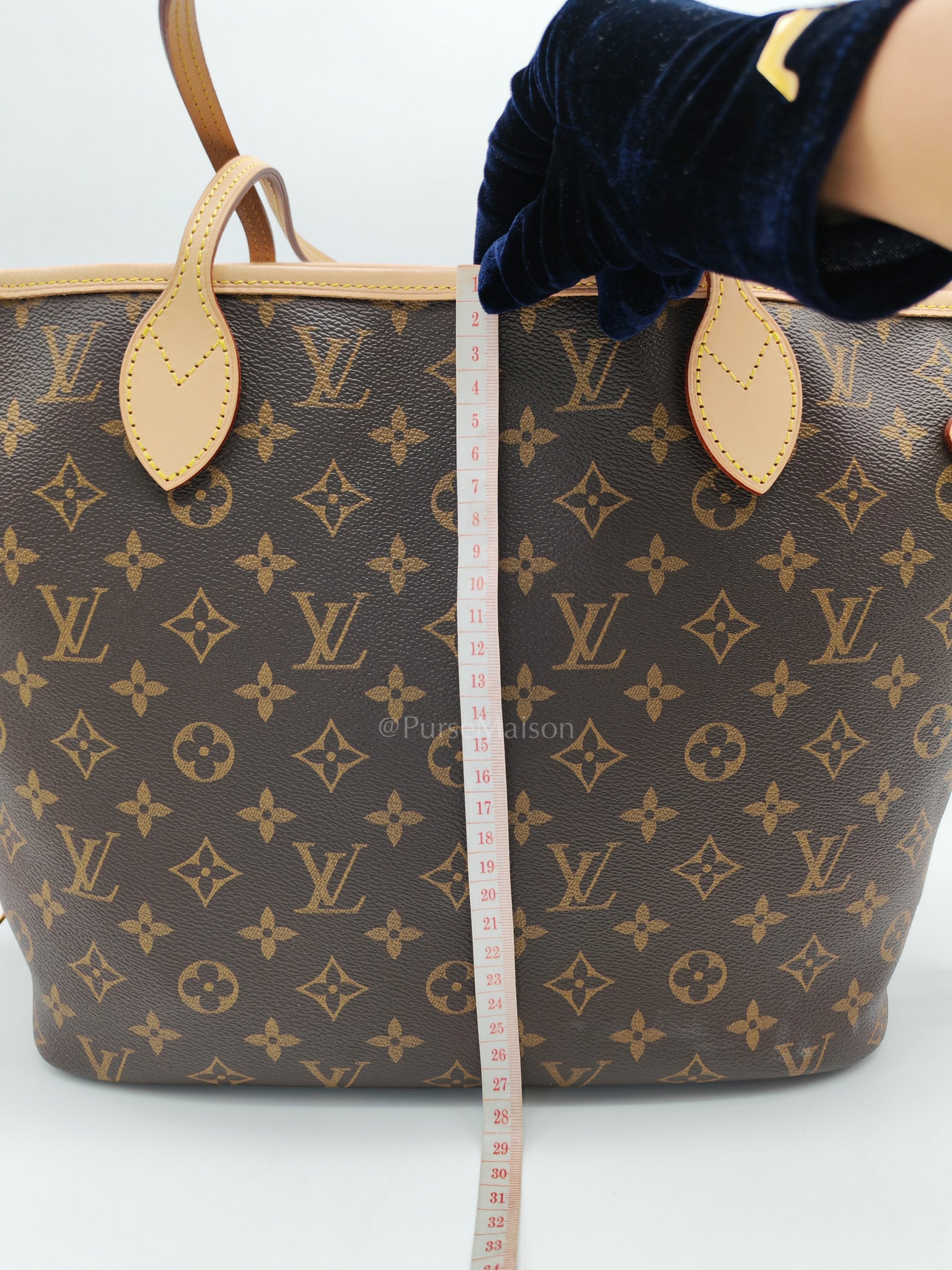Louis Vuitton Neverfull Bandouliere Inside Out MM in Monogram Canvas (Microchip) | Purse Maison Luxury Bags Shop