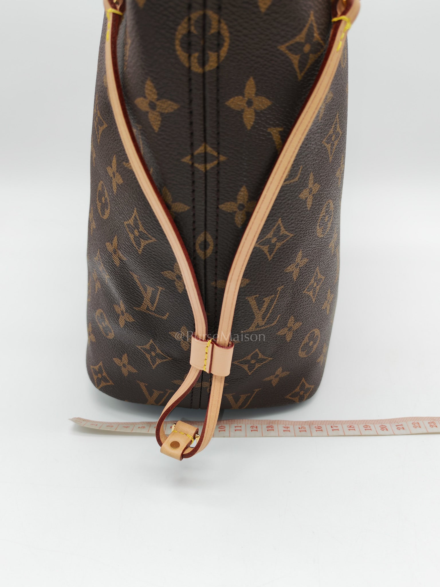 Louis Vuitton Neverfull Bandouliere Inside Out MM in Monogram Canvas (Microchip) | Purse Maison Luxury Bags Shop