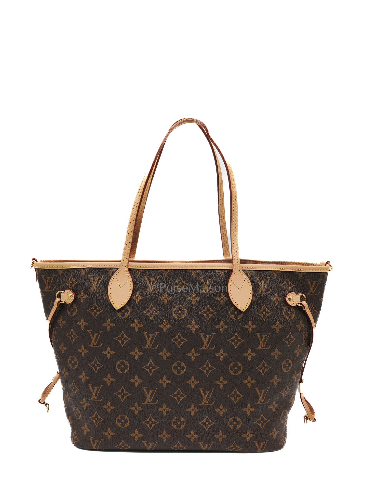 Louis Vuitton Neverfull Bandouliere Inside Out MM in Monogram Canvas (Microchip) | Purse Maison Luxury Bags Shop