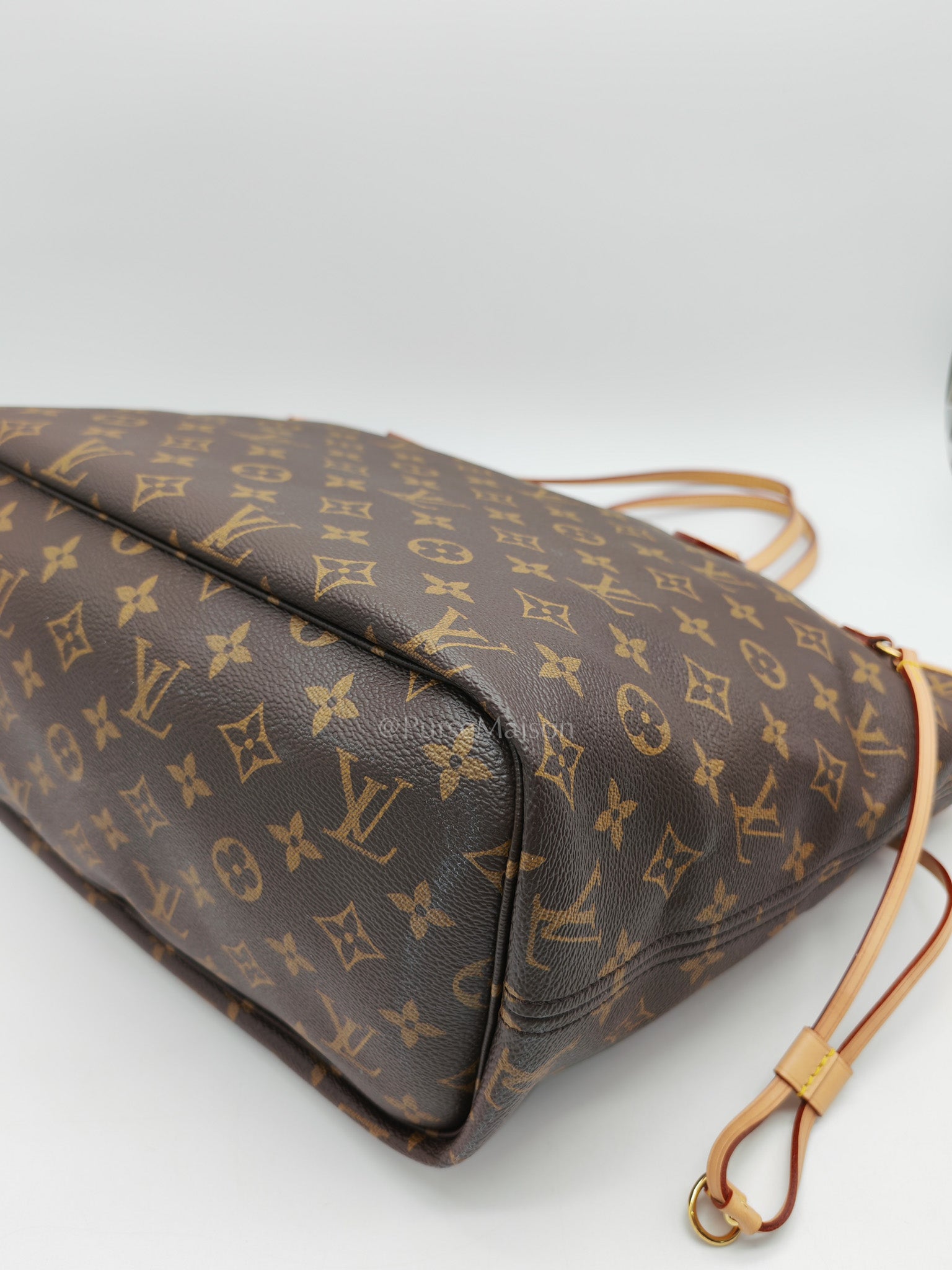 Louis Vuitton Neverfull Bandouliere Inside Out MM in Monogram Canvas (Microchip) | Purse Maison Luxury Bags Shop