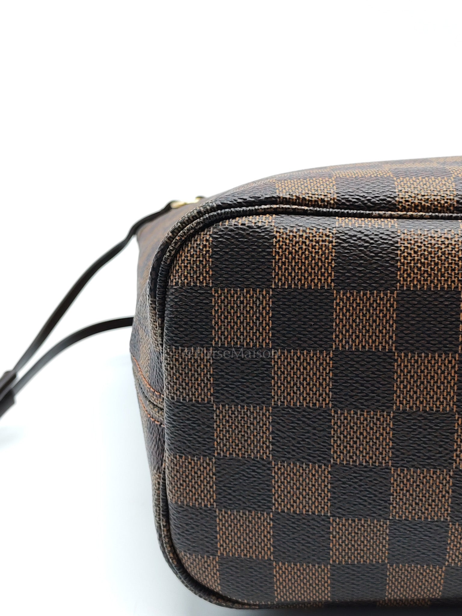 Louis Vuitton Neverfull PM in Damier Ebene Canvas (Date Code: (MB2028) | Purse Maison Luxury Bags Shop