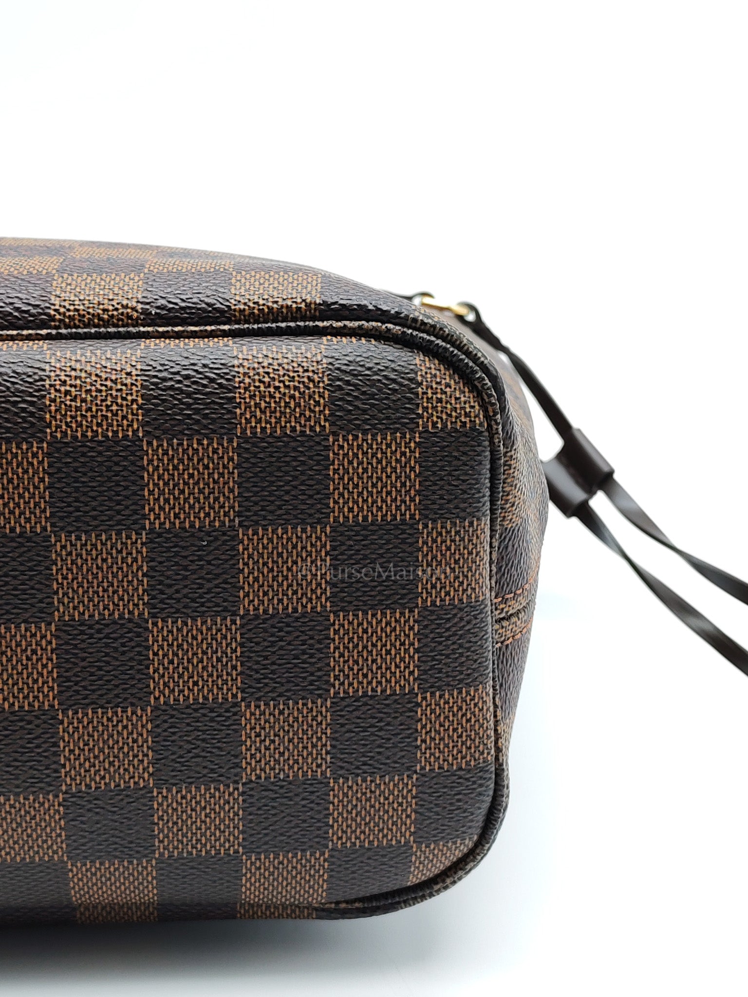 Louis Vuitton Neverfull PM in Damier Ebene Canvas (Date Code: (MB2028) | Purse Maison Luxury Bags Shop