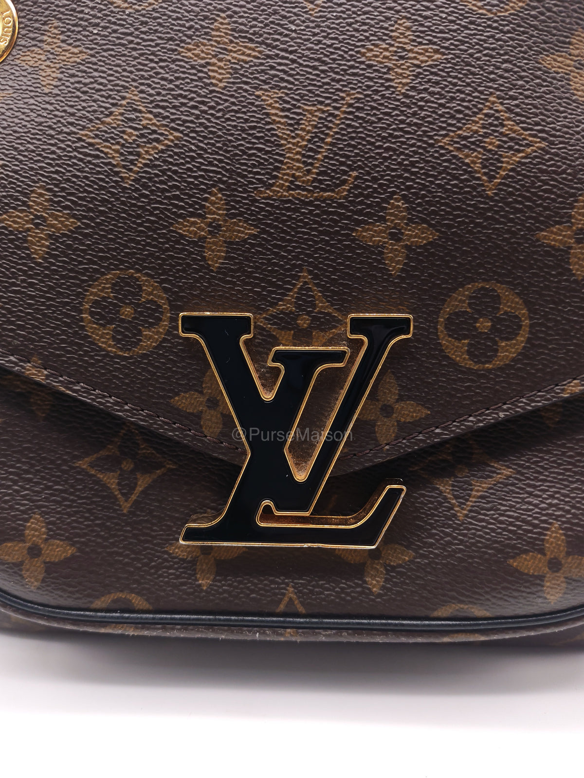 Louis Vuitton Passy Chain Bag in Monogram Canvas (Microchip) | Purse Maison Luxury Bags Shop