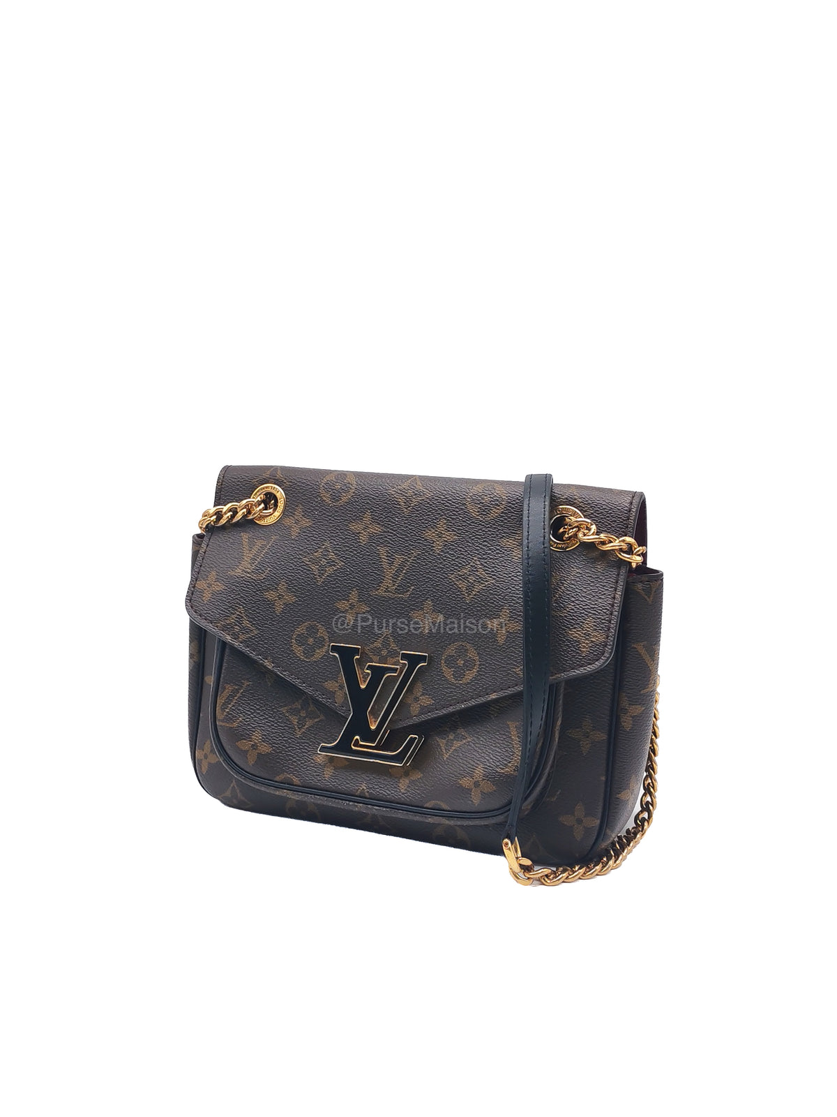 Louis Vuitton Passy Chain Bag in Monogram Canvas (Microchip) | Purse Maison Luxury Bags Shop