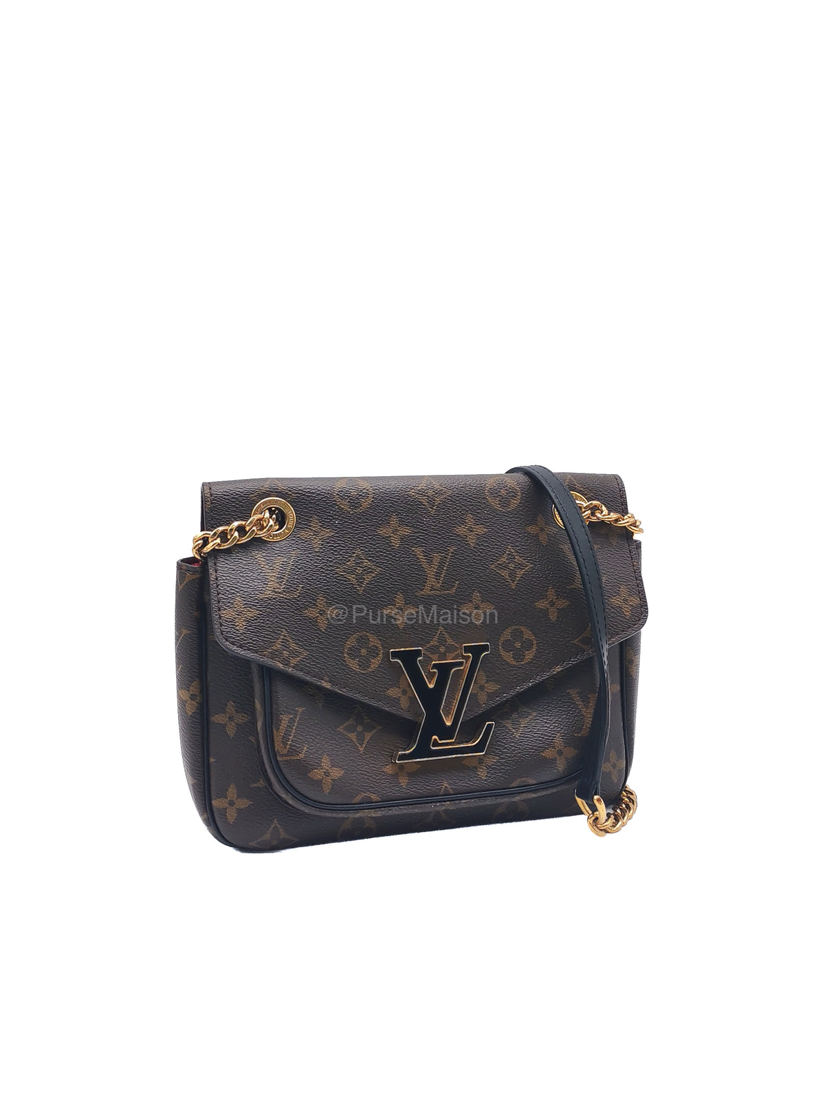 Louis Vuitton Passy Chain Bag in Monogram Canvas (Microchip) | Purse Maison Luxury Bags Shop