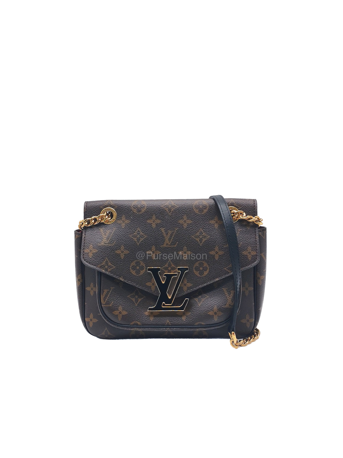Louis Vuitton Passy Chain Bag in Monogram Canvas (Microchip) | Purse Maison Luxury Bags Shop