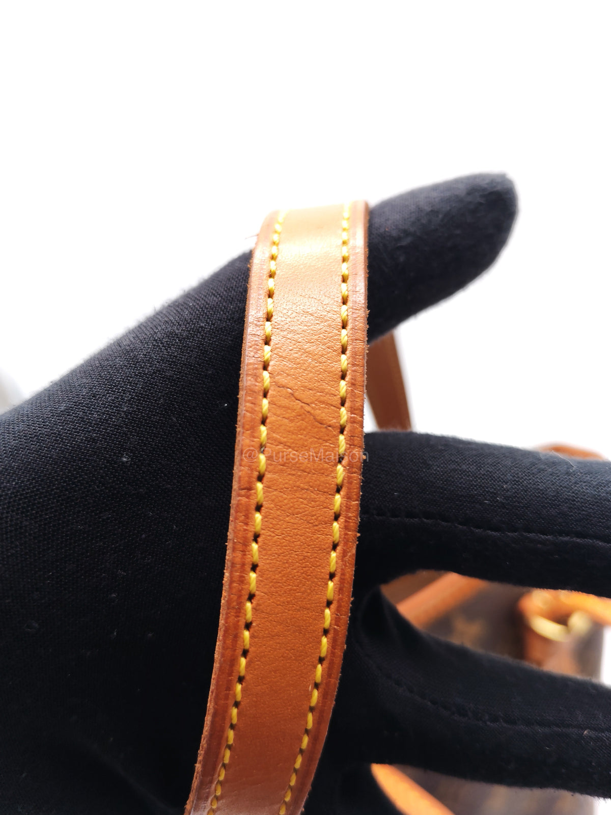 Louis Vuitton Petit Bucket Bag PM in Monogram Canvas and Gold Hardware (Datecode: VI0959) | Purse Maison Luxury Bags Shop