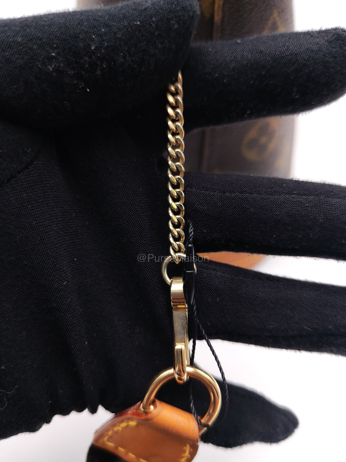Louis Vuitton Petit Bucket Bag PM in Monogram Canvas and Gold Hardware (Datecode: VI0959) | Purse Maison Luxury Bags Shop