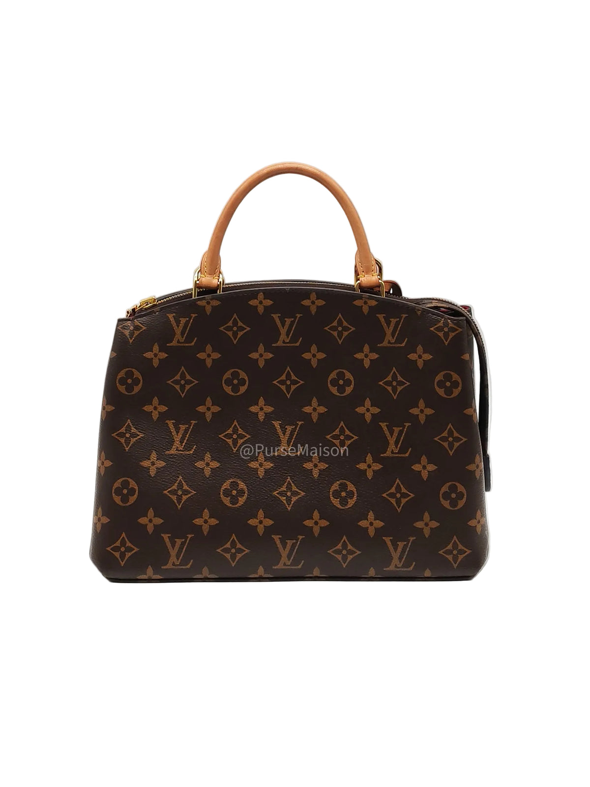 Louis Vuitton Petit Palais in Monogram Canvas and Gold Hardware Microchip | Purse Maison Luxury Bags Shop