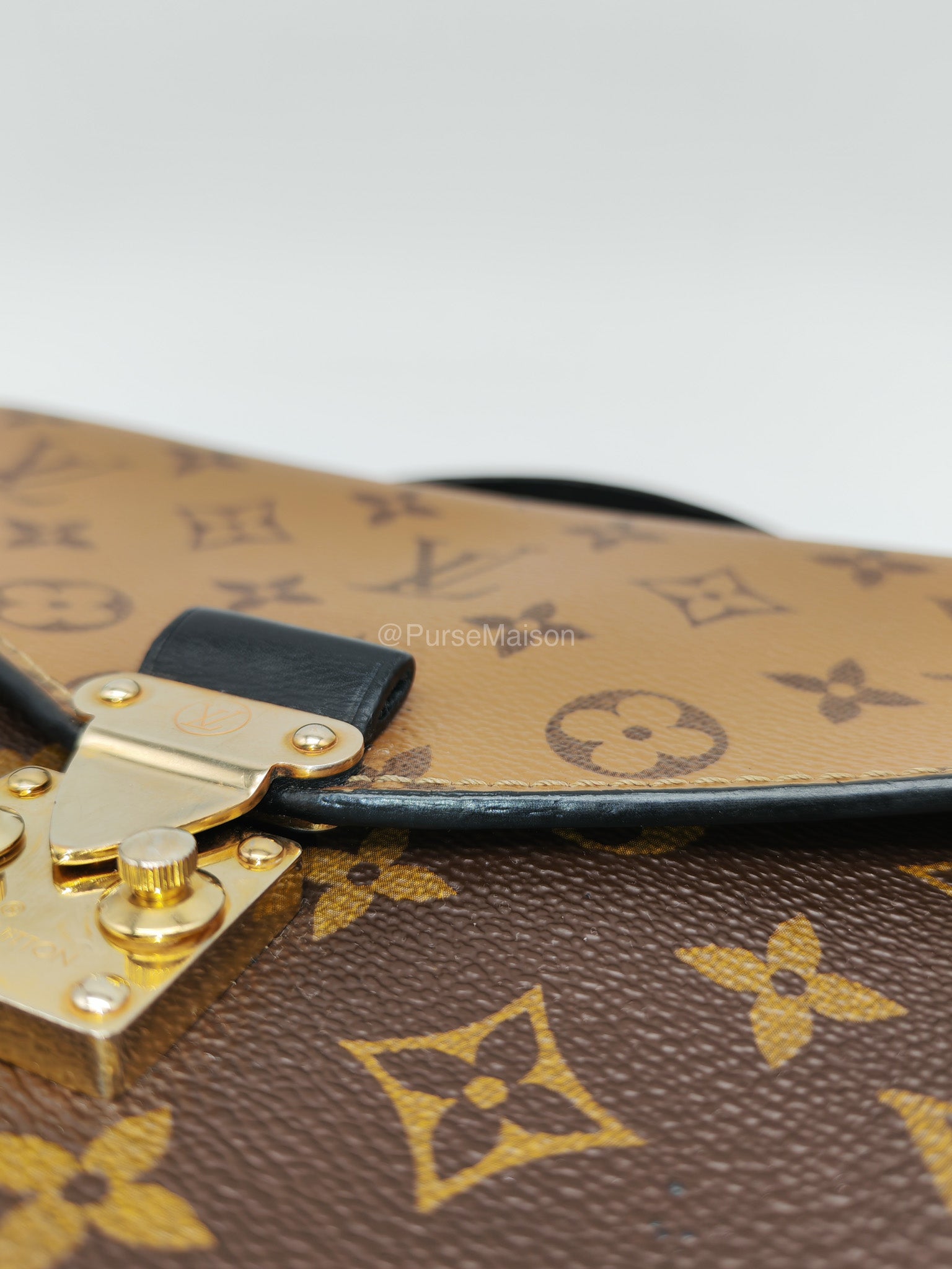 Louis Vuitton Pochette Metis in Monogram Reverse Canvas (Date Code: DR2117) | Purse Maison Luxury Bags Shop