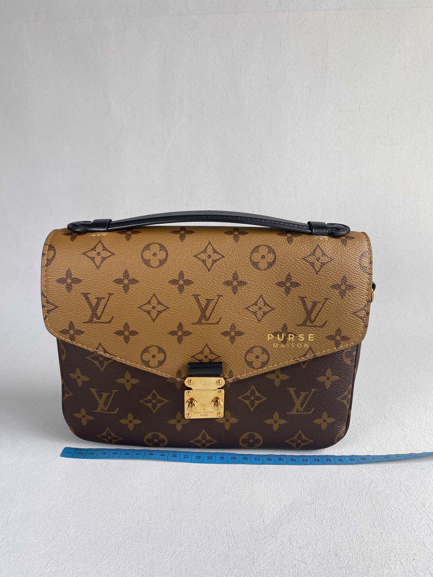 Louis Vuitton Pochette Metis in Reverse Monogram (Date code: SR2240) | Purse Maison Luxury Bags Shop