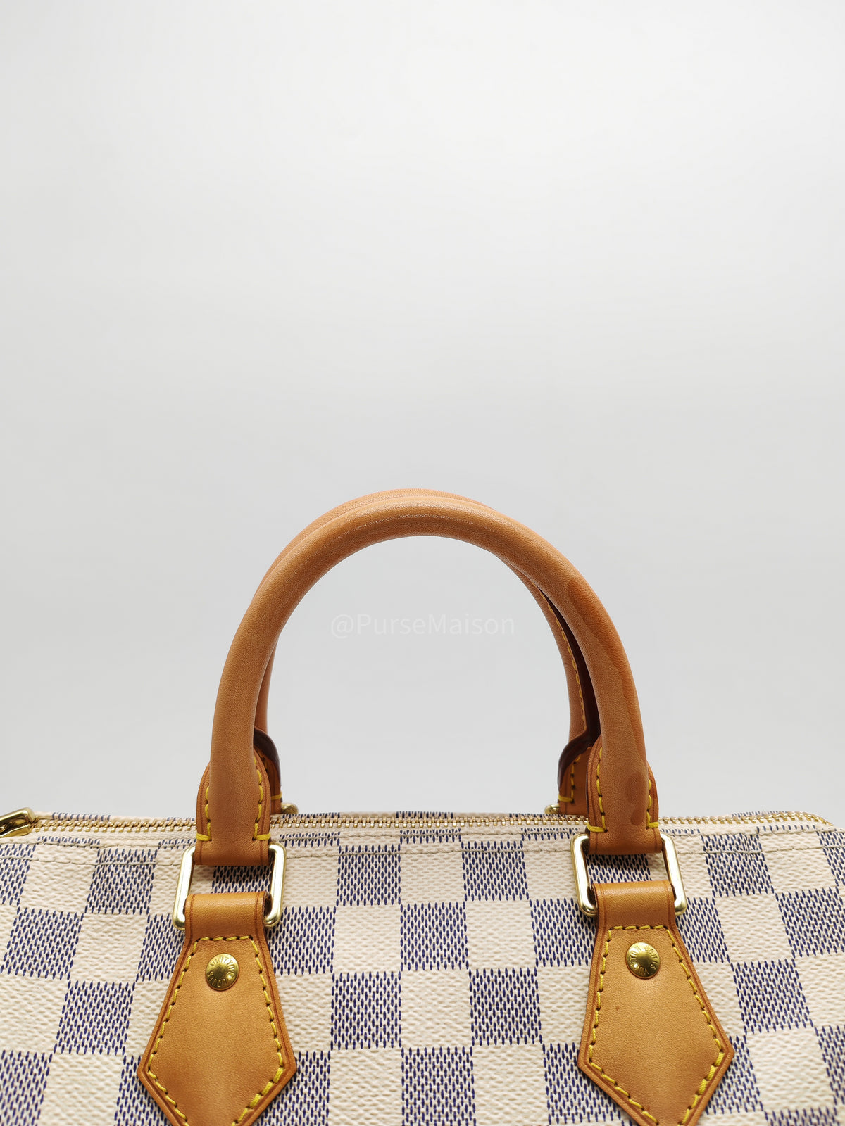 Louis Vuitton Speedy 25 Damier Azur Canvas (Date code: MB1128) | Purse Maison Luxury Bags Shop