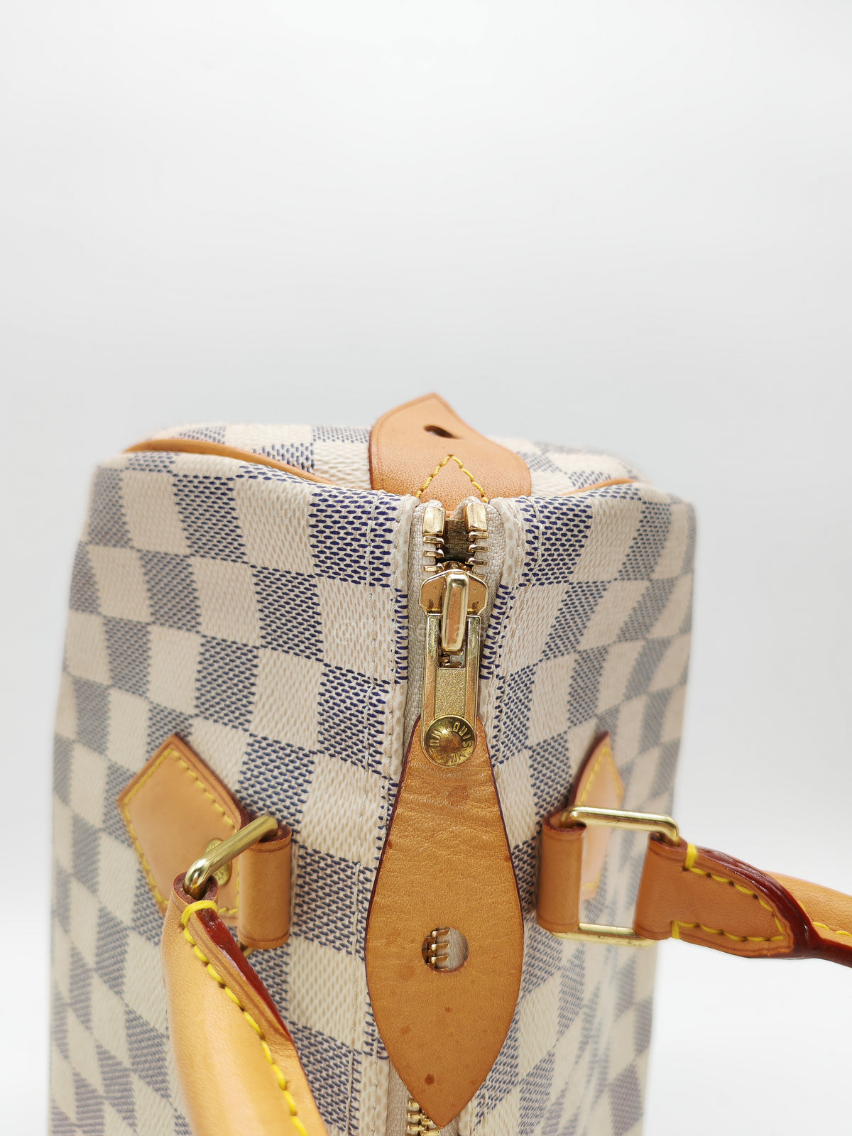 Louis Vuitton Speedy 25 Damier Azur Canvas (Date code: MB1128) | Purse Maison Luxury Bags Shop