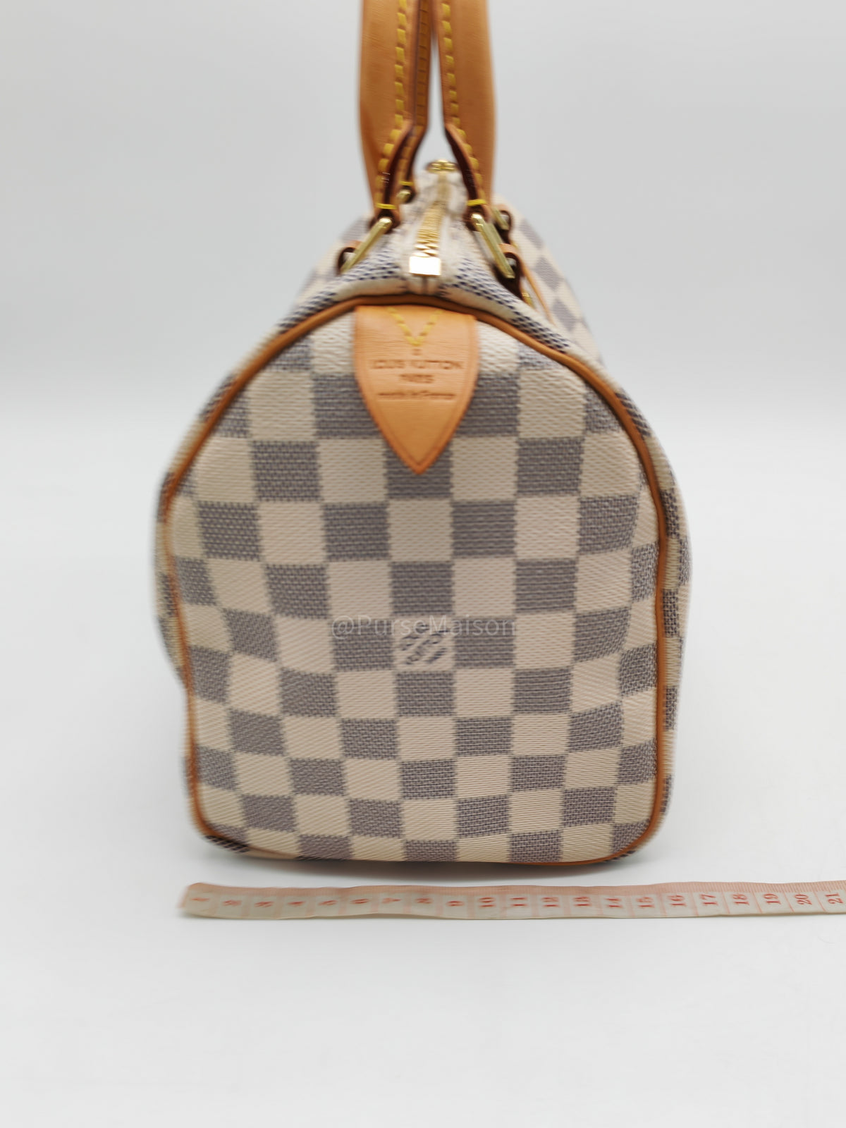 Louis Vuitton Speedy 25 Damier Azur Canvas (Date code: MB1128) | Purse Maison Luxury Bags Shop