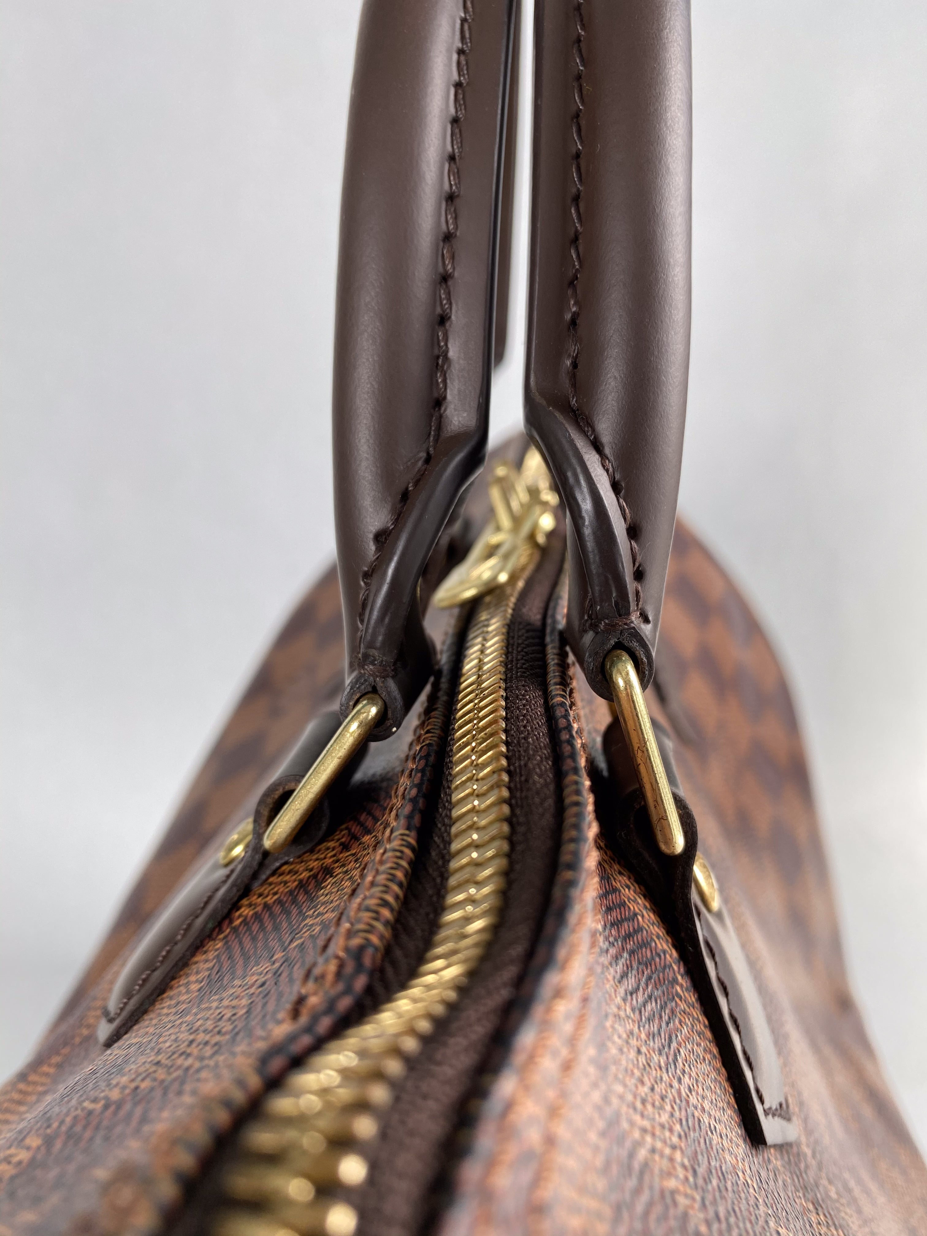 Louis Vuitton Speedy 30 Bandouliere Damier Ebene Canvas (Date Code: AA0280) | Purse Maison Luxury Bags Shop