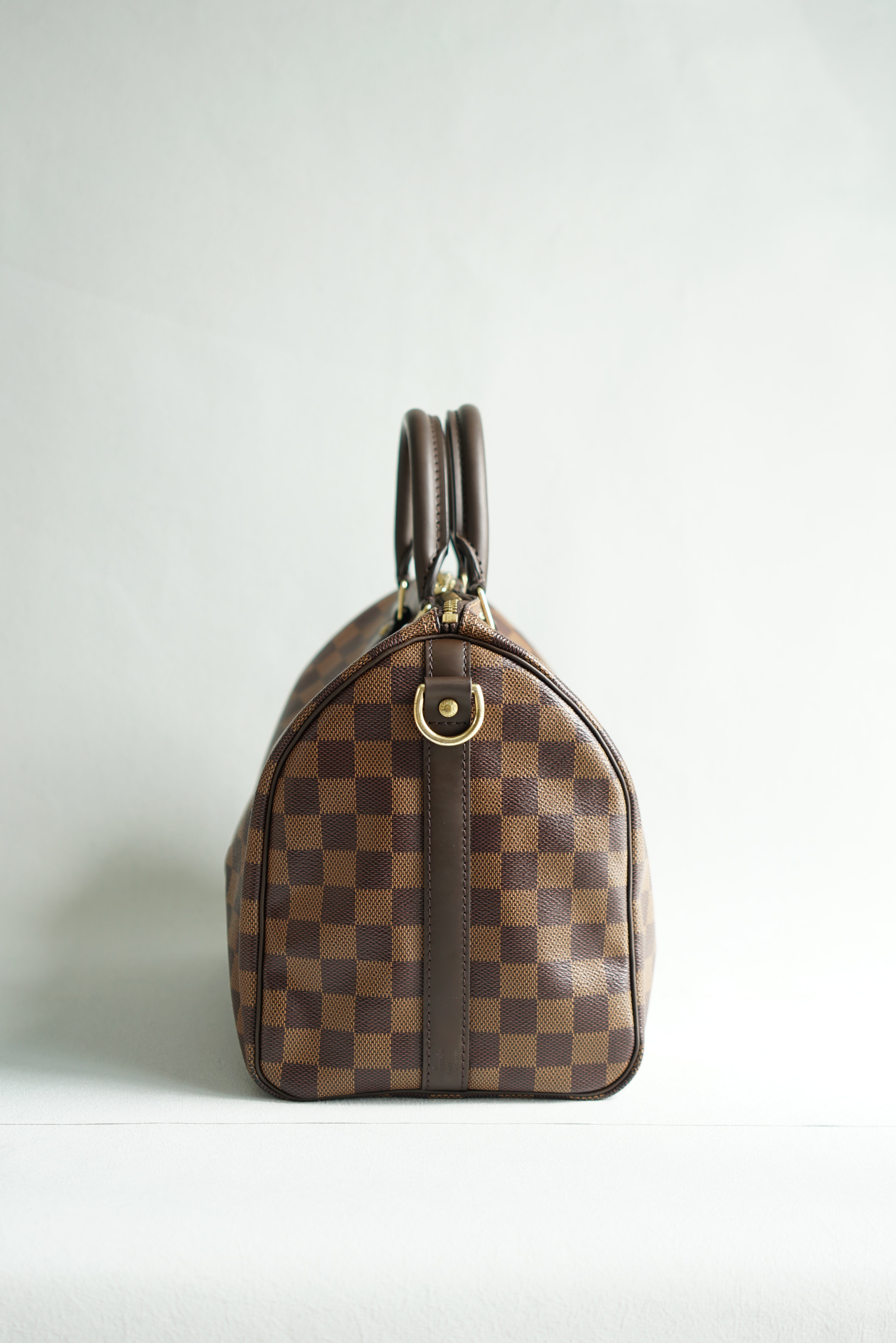 Louis Vuitton Speedy 30 Bandouliere Damier Ebene Canvas (Date Code: AA0280) | Purse Maison Luxury Bags Shop