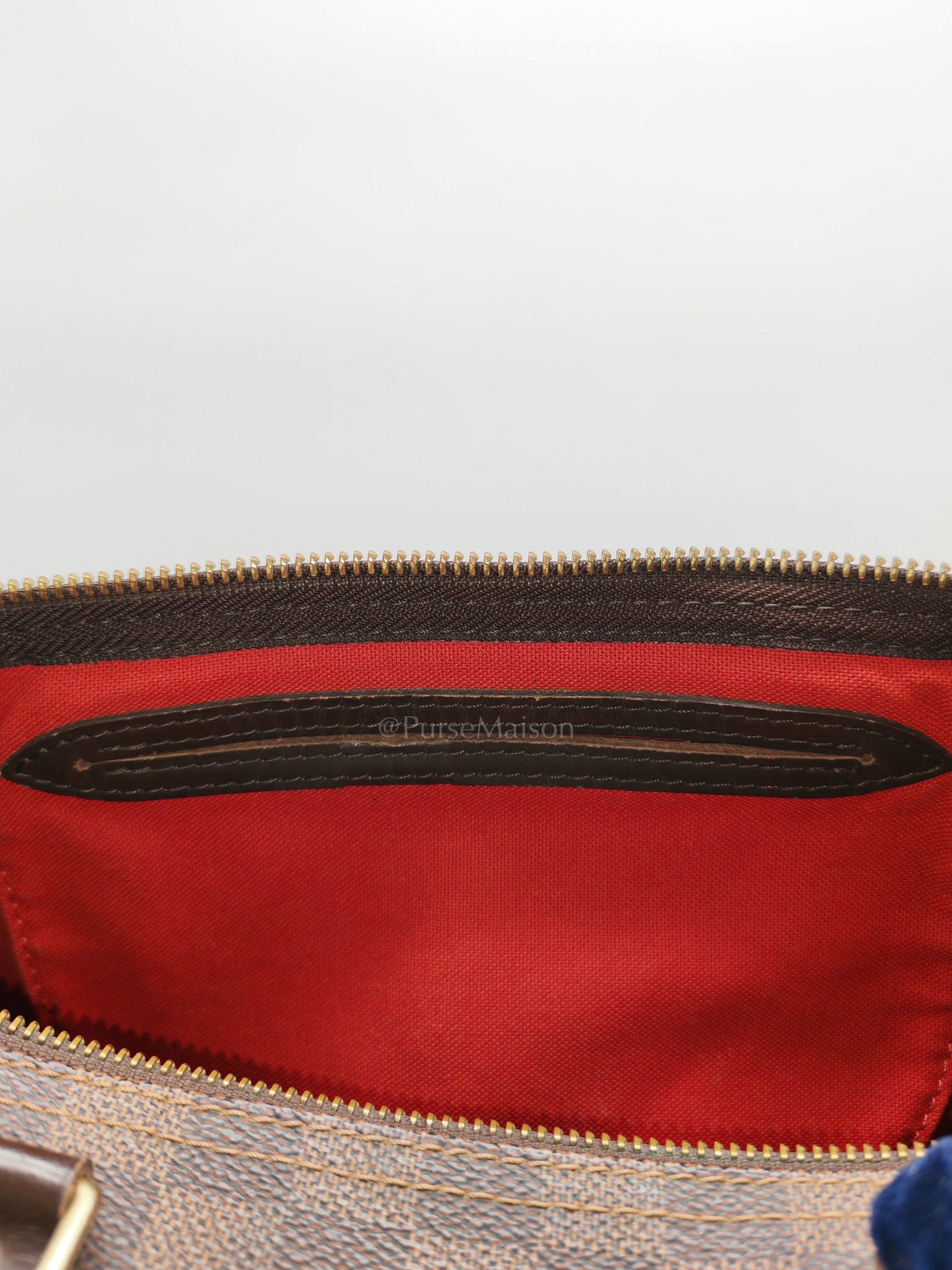 Louis Vuitton Speedy 30 in Damier Ebene Canvas (Date Code: DU0131) | Purse Maison Luxury Bags Shop