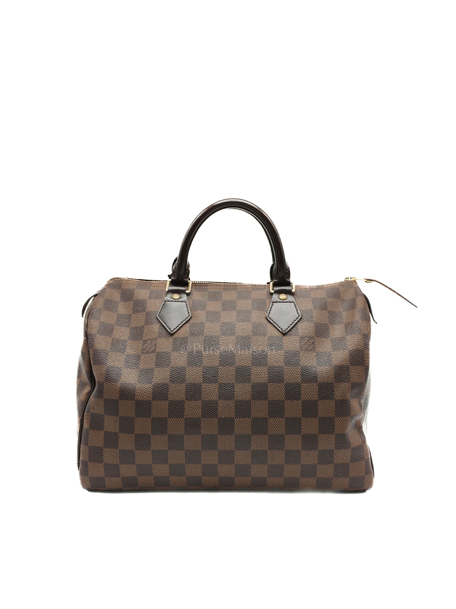 Louis Vuitton Speedy 30 in Damier Ebene Canvas (Date Code: DU0131) | Purse Maison Luxury Bags Shop
