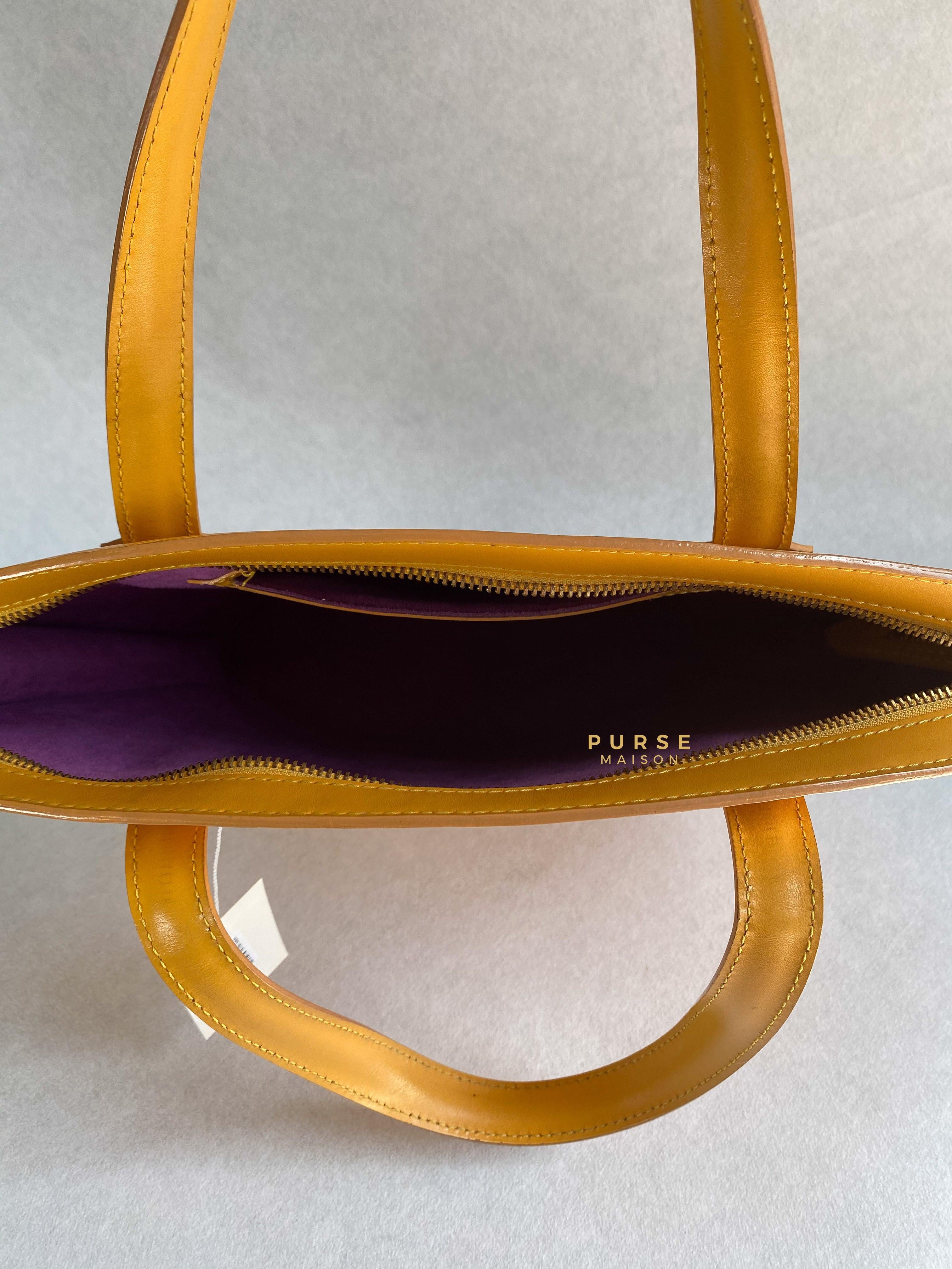Louis Vuitton St. Jacques PM Yellow Epi Leather (Date Code: VI0984) | Purse Maison Luxury Bags Shop