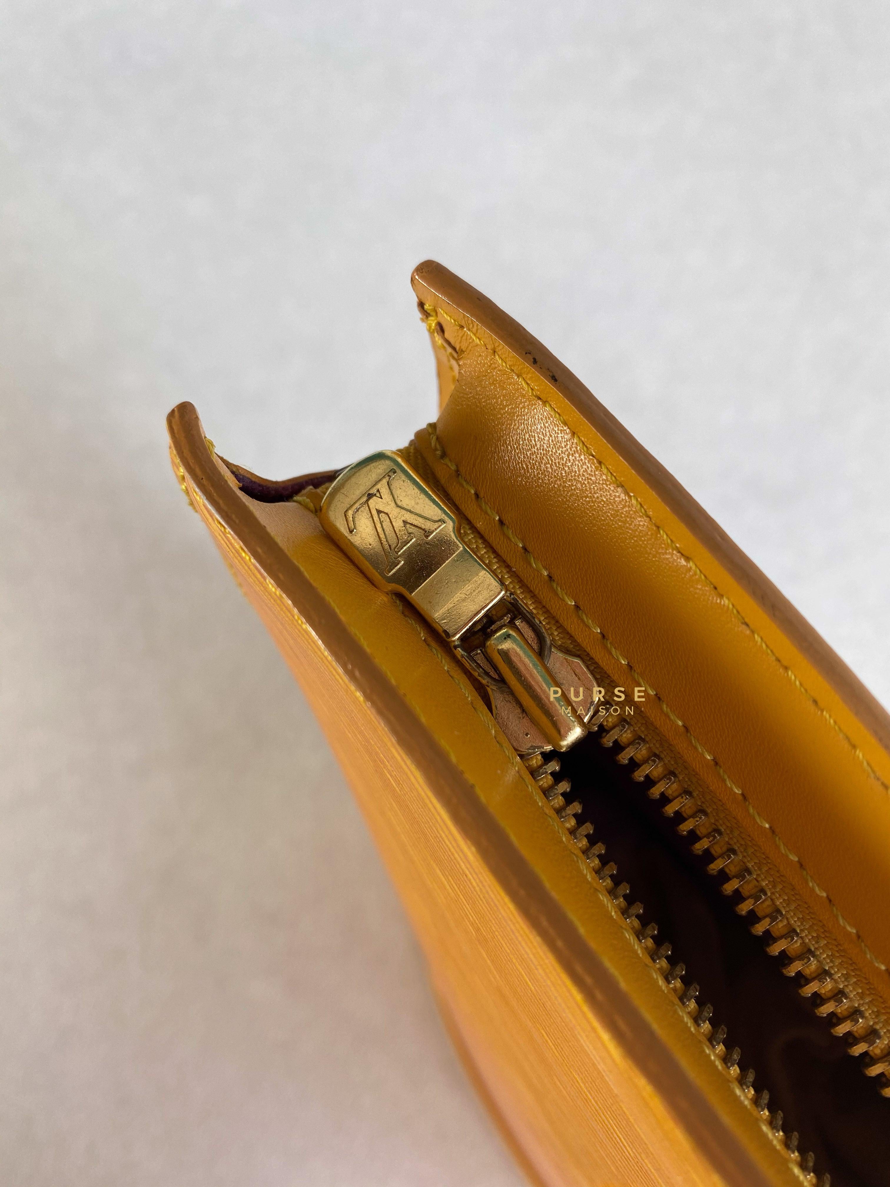 Louis Vuitton St. Jacques PM Yellow Epi Leather (Date Code: VI0984) | Purse Maison Luxury Bags Shop