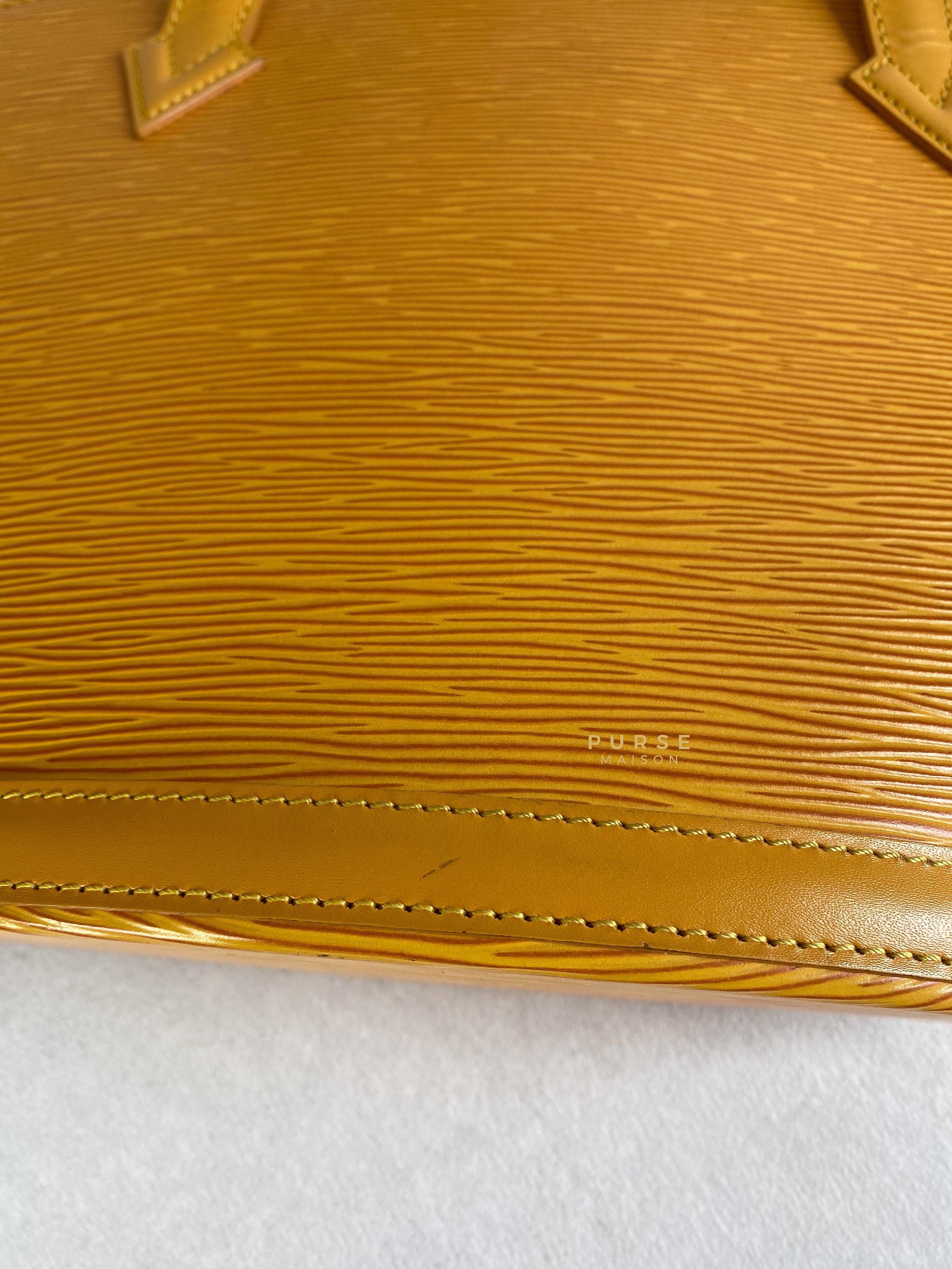Louis Vuitton St. Jacques PM Yellow Epi Leather (Date Code: VI0984) | Purse Maison Luxury Bags Shop