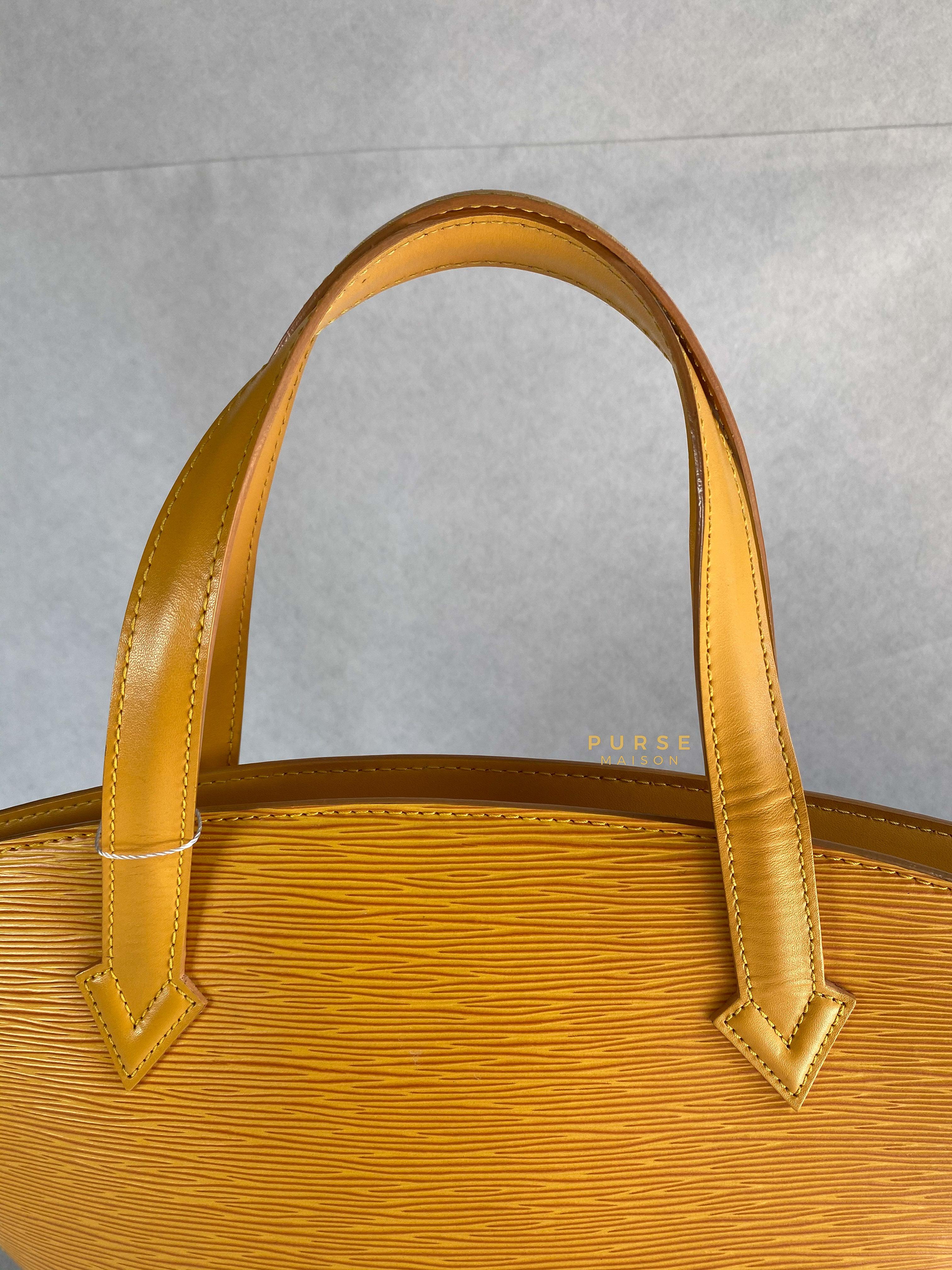 Louis Vuitton St. Jacques PM Yellow Epi Leather (Date Code: VI0984) | Purse Maison Luxury Bags Shop