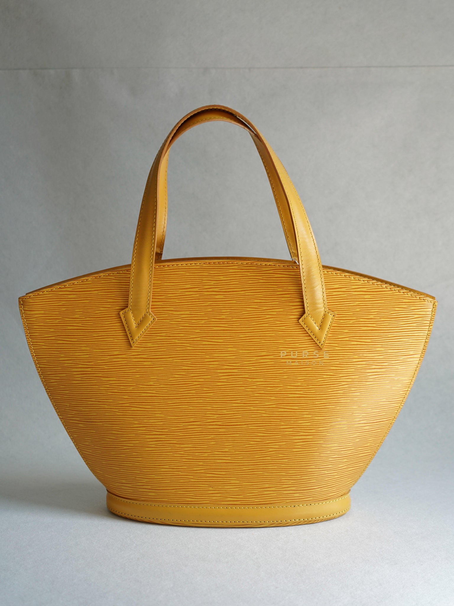 Louis Vuitton St. Jacques PM Yellow Epi Leather (Date Code: VI0984) | Purse Maison Luxury Bags Shop