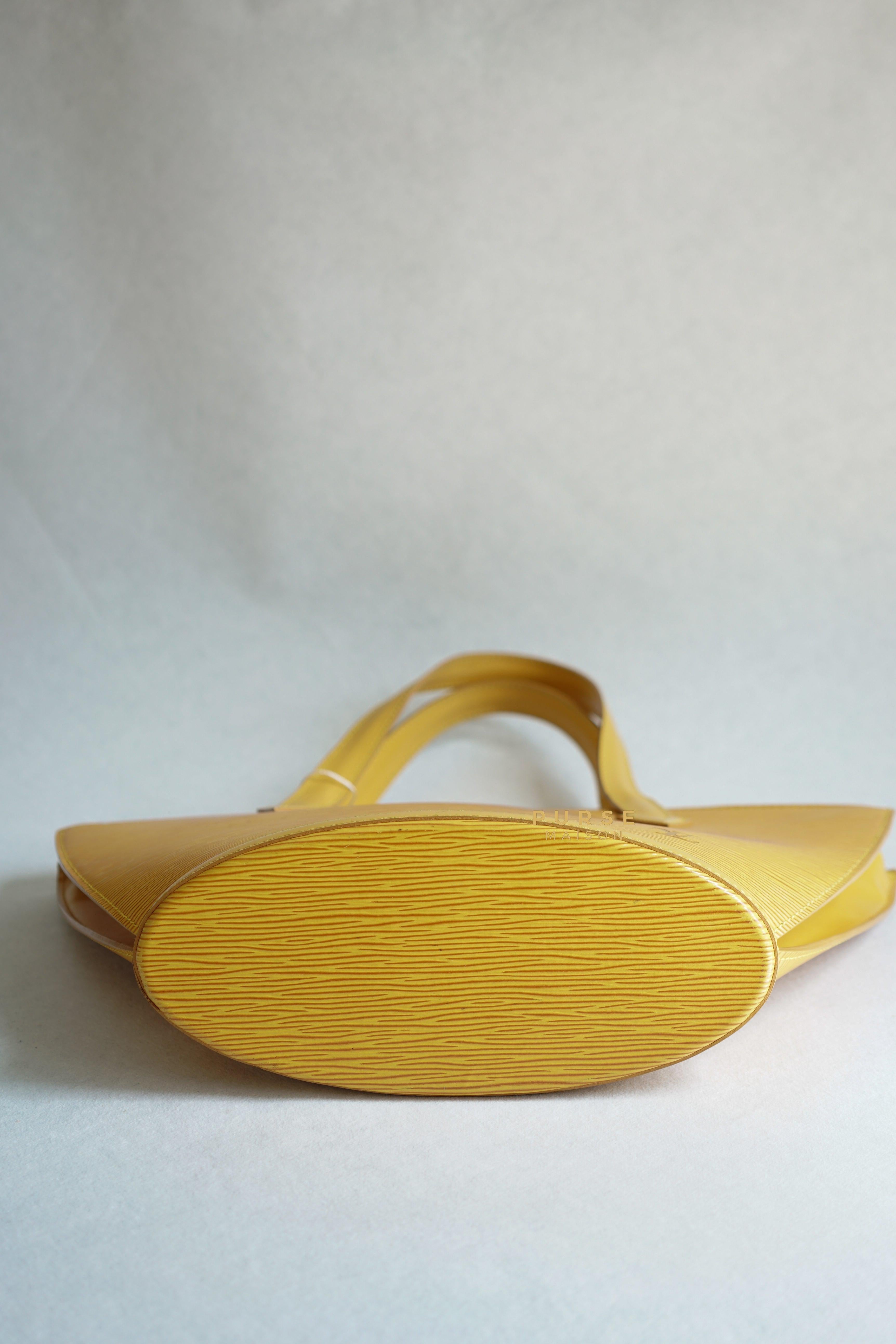 Louis Vuitton St. Jacques PM Yellow Epi Leather (Date Code: VI0984) | Purse Maison Luxury Bags Shop