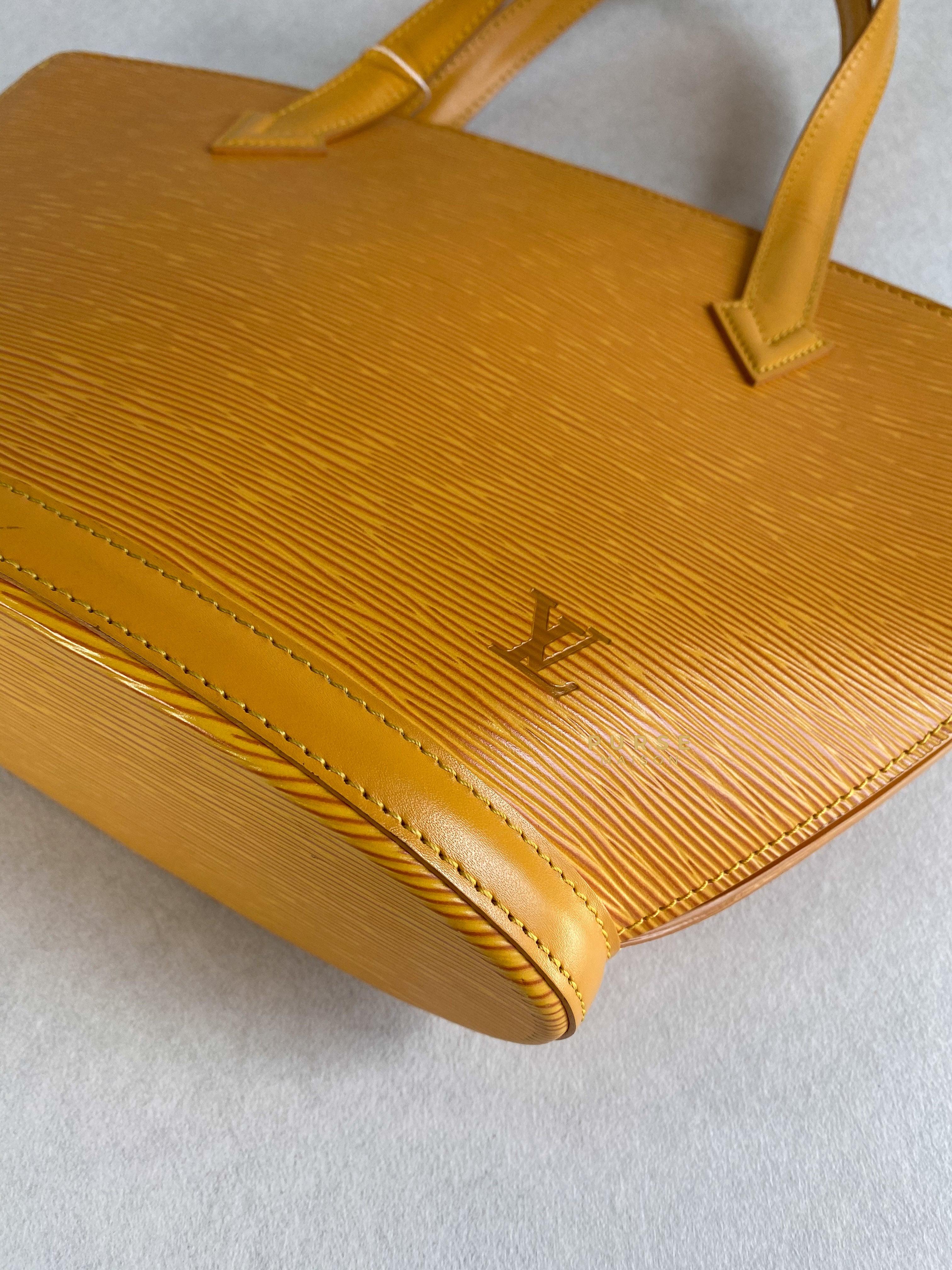 Louis Vuitton St. Jacques PM Yellow Epi Leather (Date Code: VI0984) | Purse Maison Luxury Bags Shop