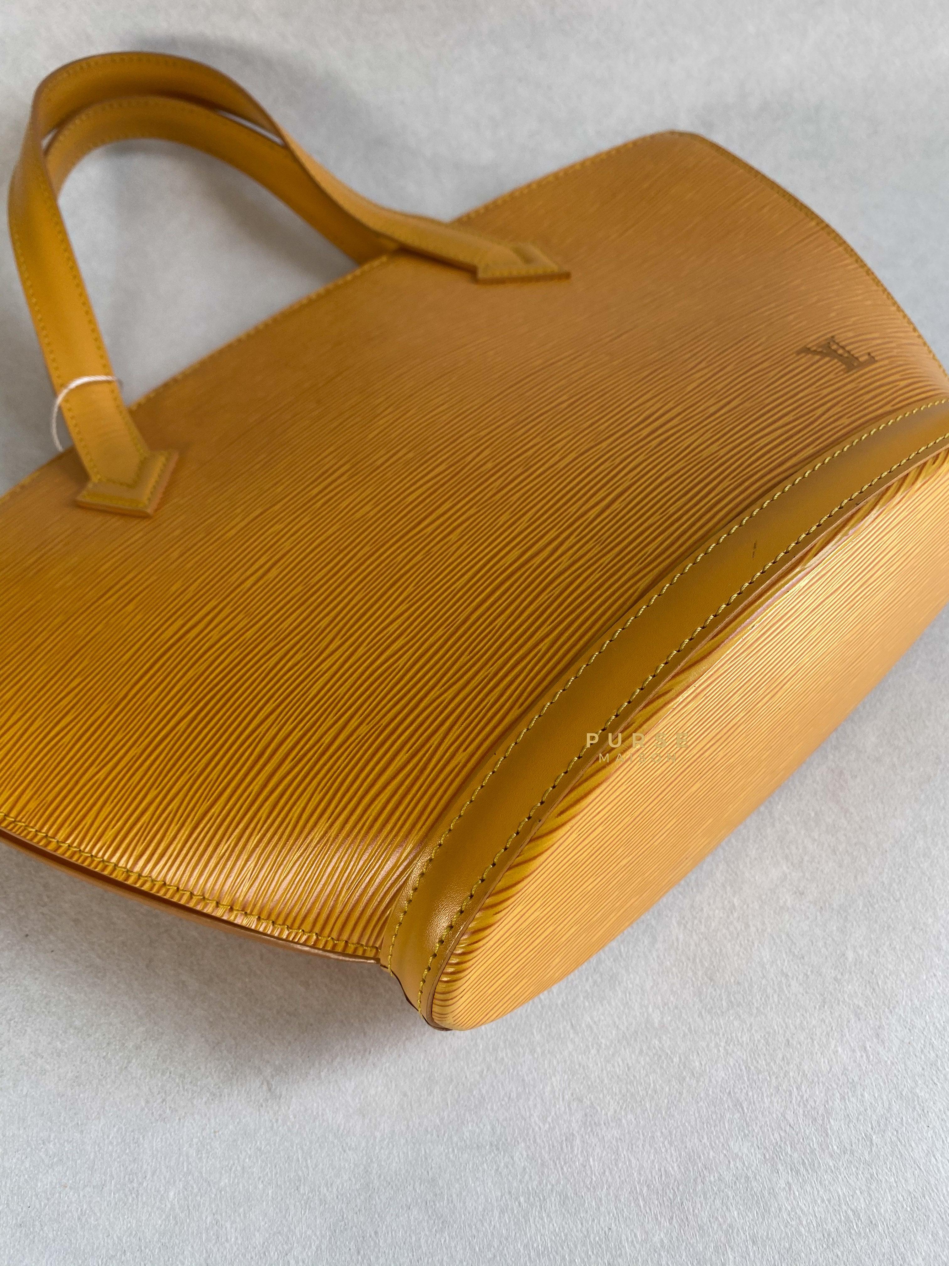 Louis Vuitton St. Jacques PM Yellow Epi Leather (Date Code: VI0984) | Purse Maison Luxury Bags Shop