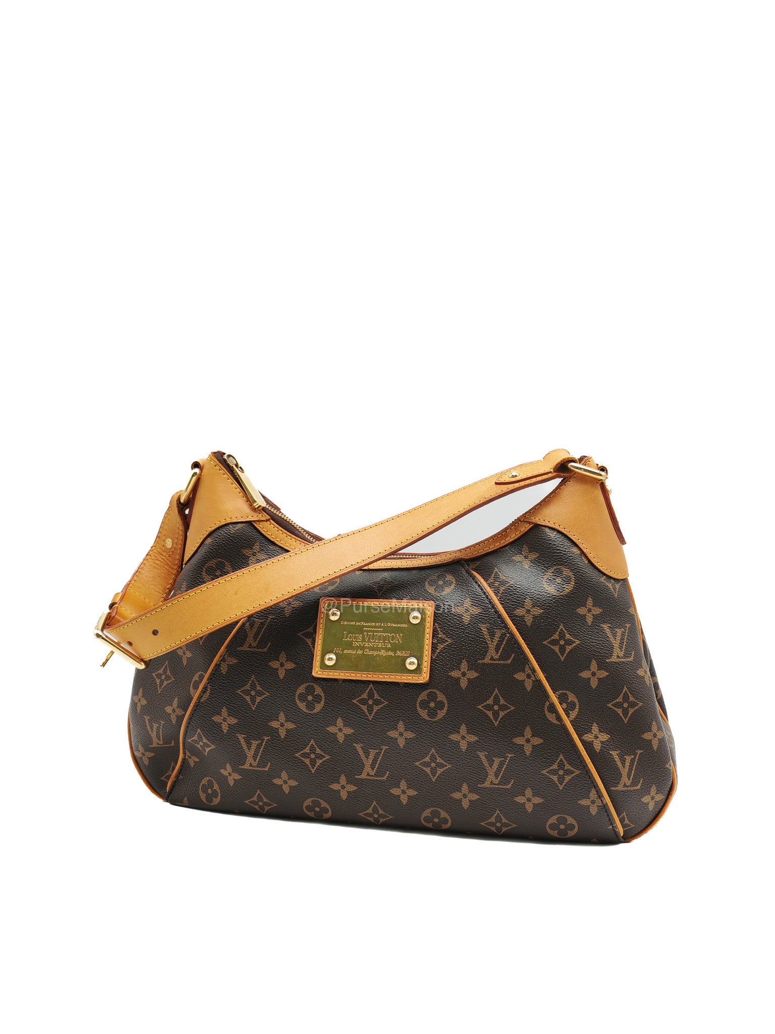 Louis Vuitton Thames GM Handbag in Monogram Canvas and Gold Hardware (Datecode: AR3140) | Purse Maison Luxury Bags Shop