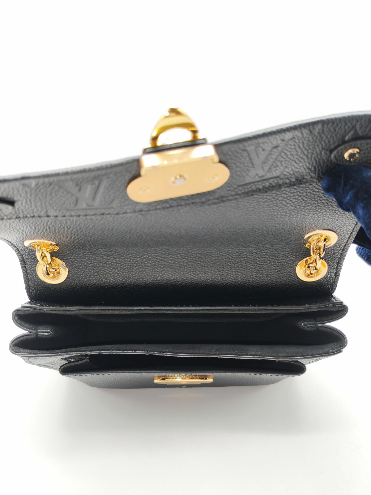 Louis Vuitton Vavin BB in Black Embossed Monogram Empreinte Calfskin Leather and Gold Hardware (Datecode: TR2250) | Purse Maison Luxury Bags Shop