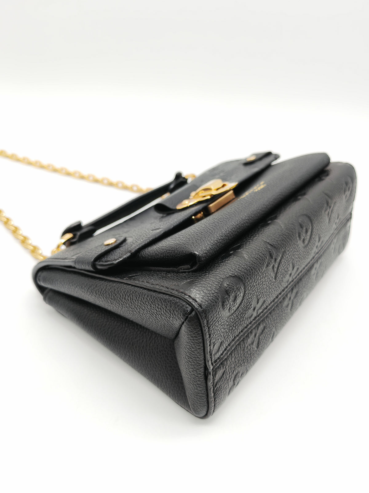 Louis Vuitton Vavin BB in Black Embossed Monogram Empreinte Calfskin Leather and Gold Hardware (Datecode: TR2250) | Purse Maison Luxury Bags Shop