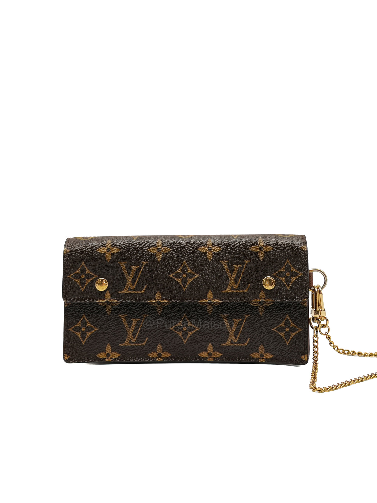 Louis Vuitton Vintage Accordion Wallet in Monogram (Date Code: TH0095) | Purse Maison Luxury Bags Shop