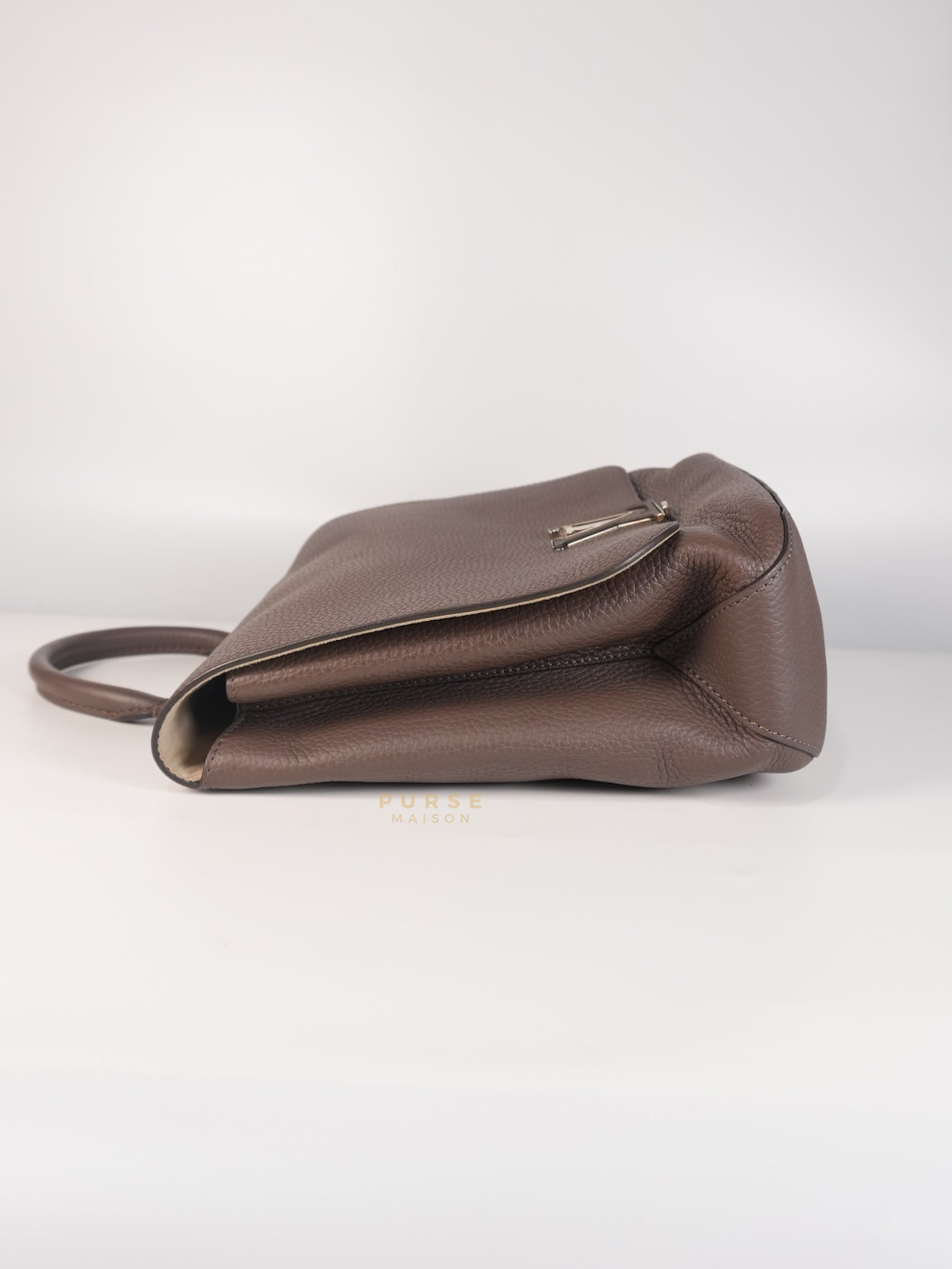 Volta Bag Taurillon Leather in Silver Hardware (Date Code: MI5115) | Purse Maison Luxury Bags Shop