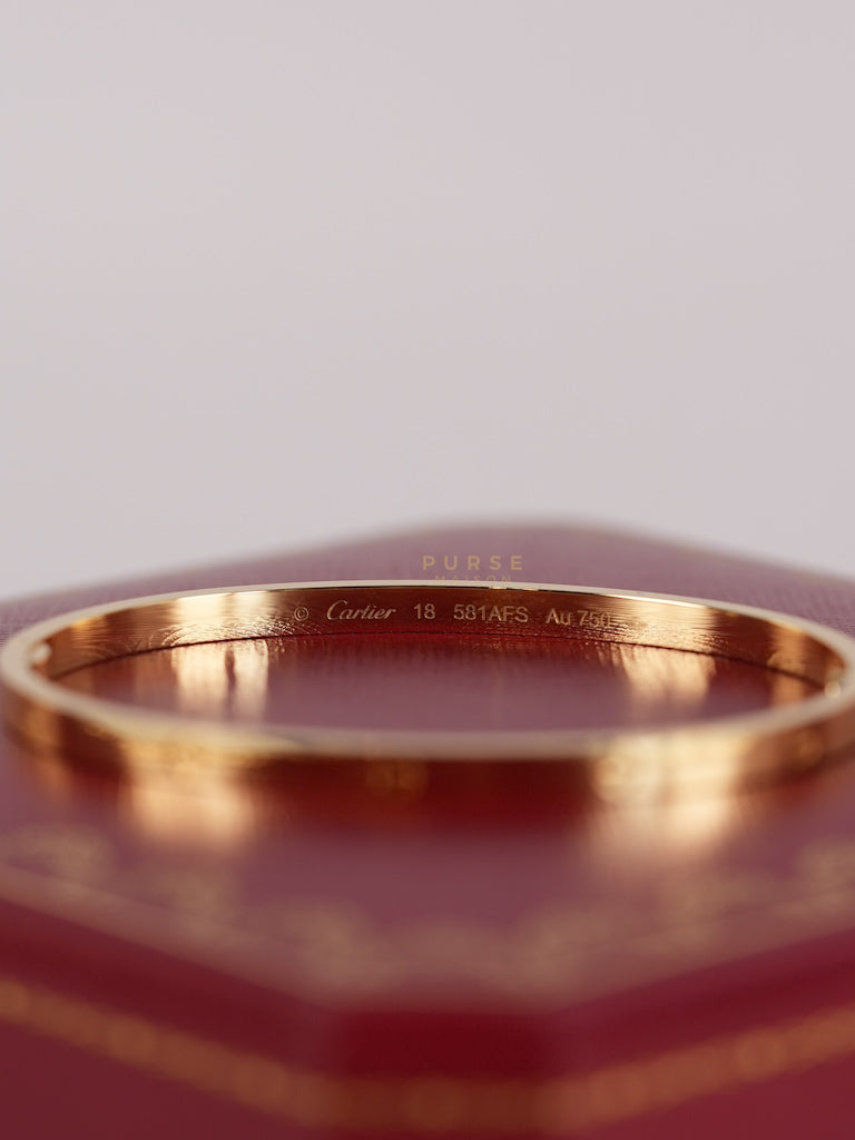 Love Bangle Bracelet in 18K Gold | Purse Maison Luxury Bags Shop